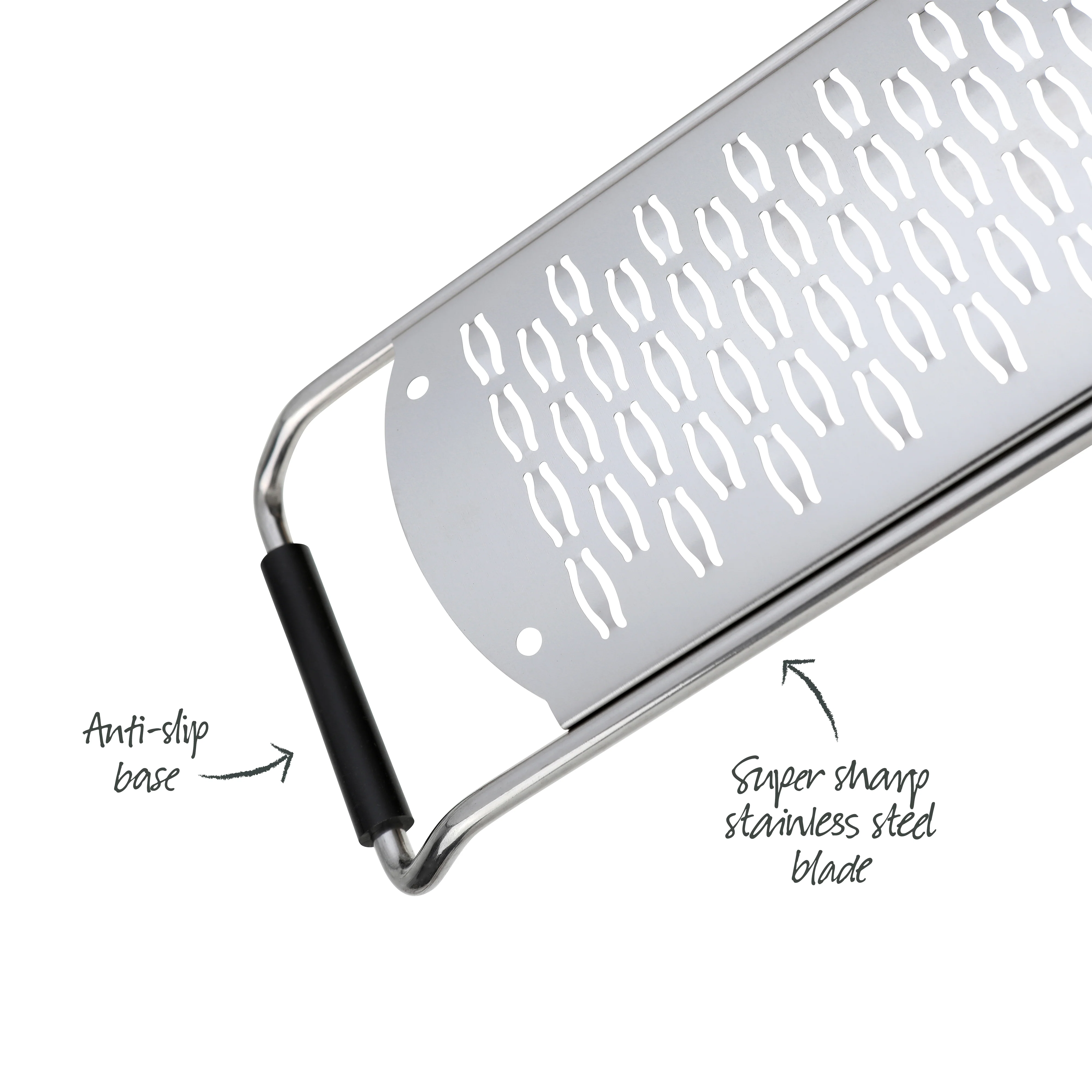 Aspire Stainless Steel Fine Grater 31cm - Image 4