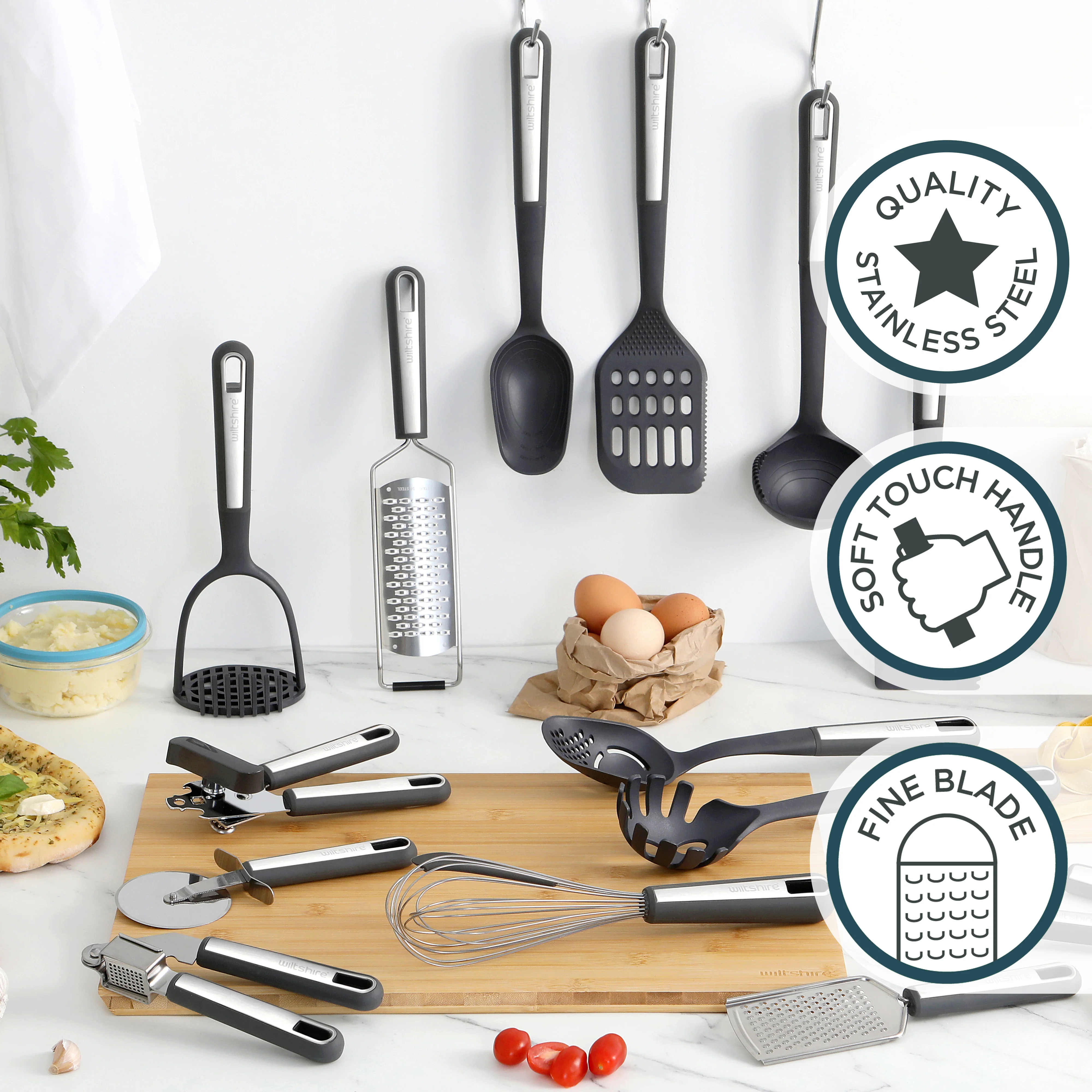 Aspire Stainless Steel Fine Grater 31cm - Image 6
