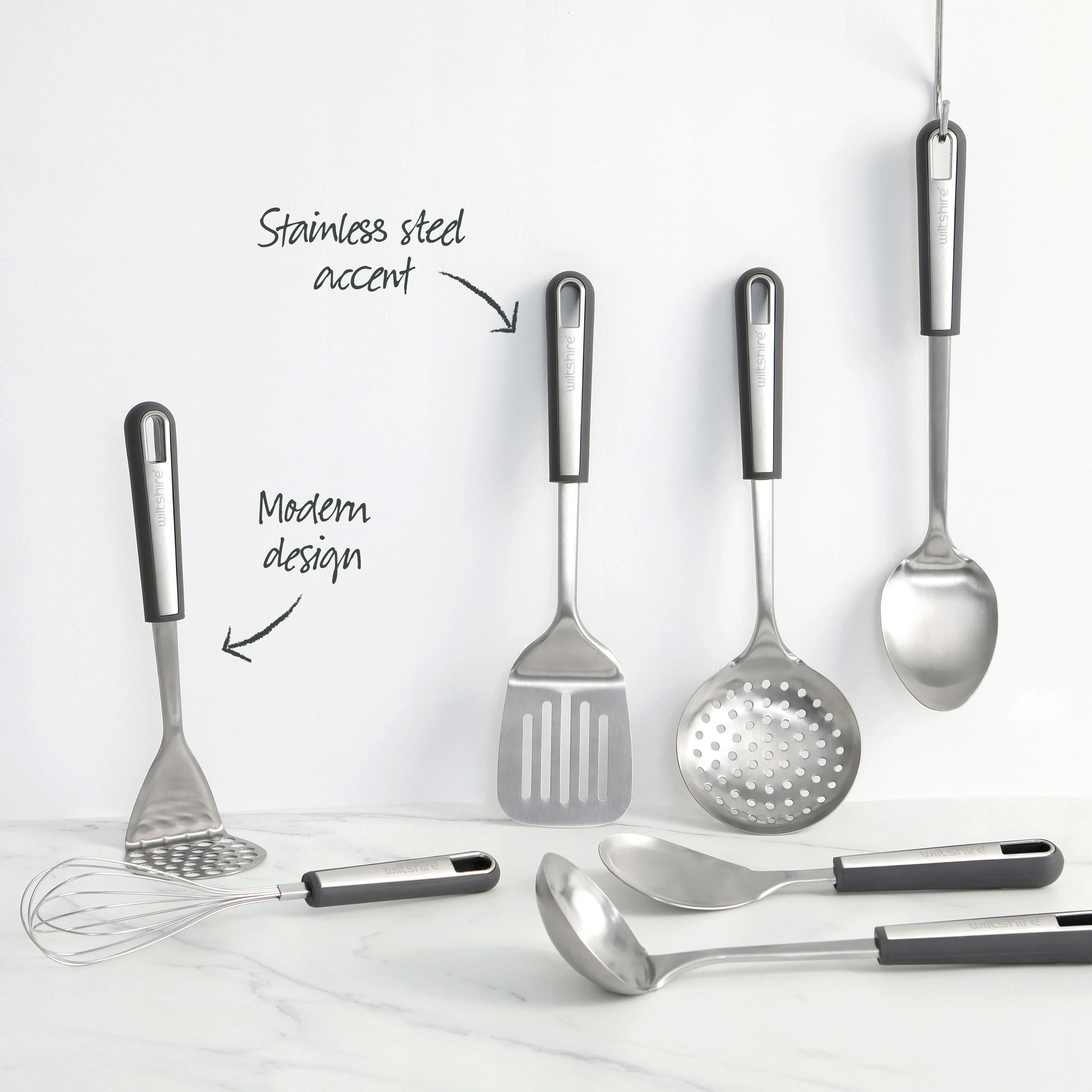 Aspire Stainless Steel Solid Spoon - Image 3