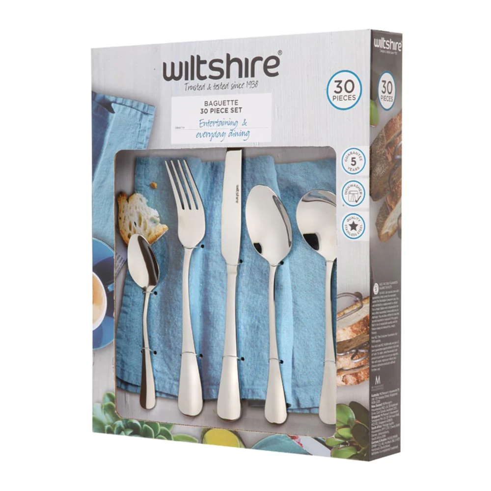 Baguette Cutlery Set 30 Piece - Image 3