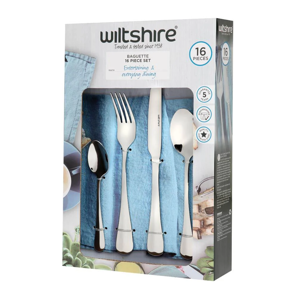 Baguette Cutlery Set 16 Piece - Image 4