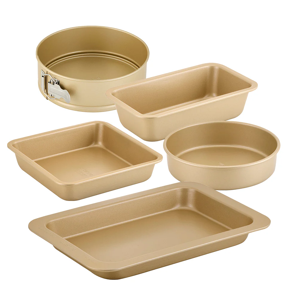 Champagne Gold Cakes, Slices & Loaves Bundle - Image 2