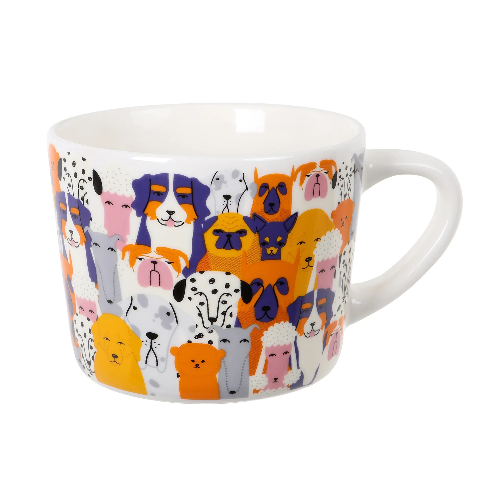 'Dog Pack' Printed Mug 400ml - Image 3