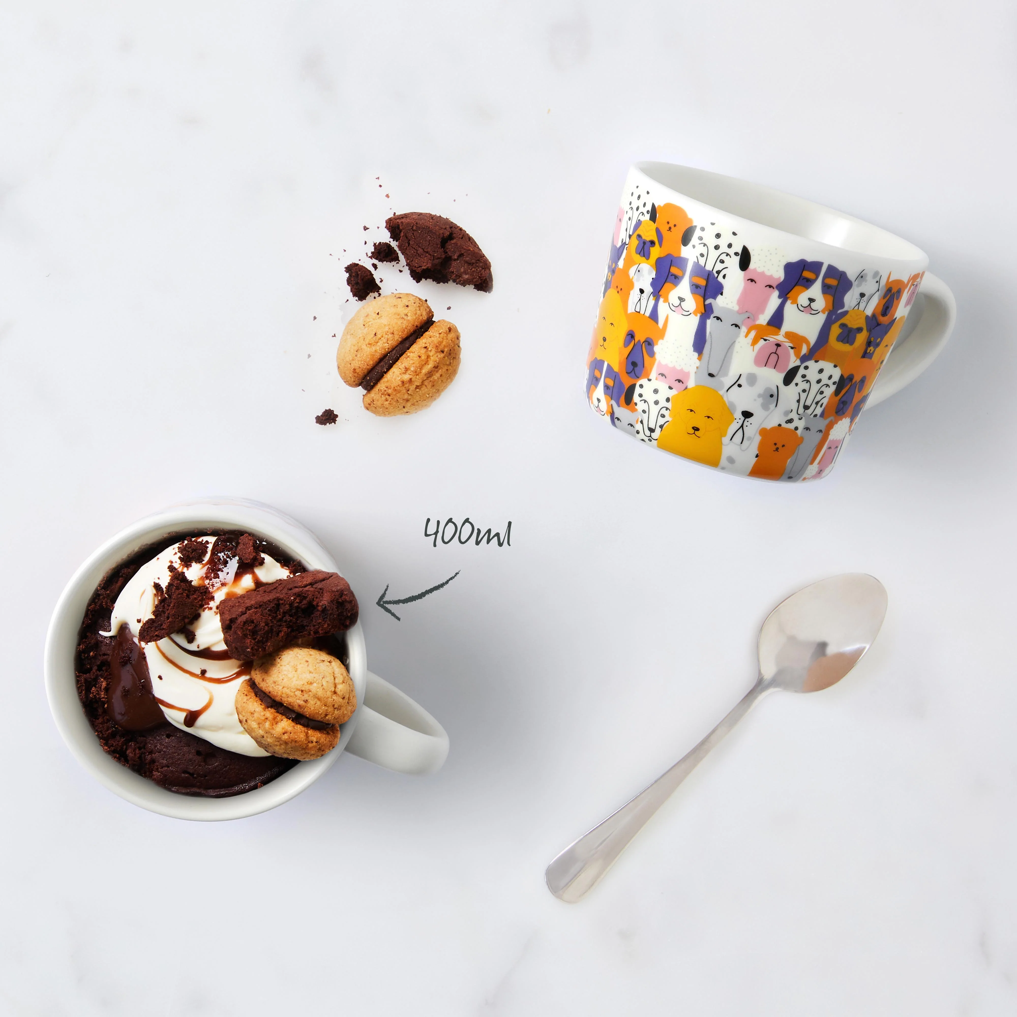 'Dog Pack' Printed Mug 400ml - Image 6