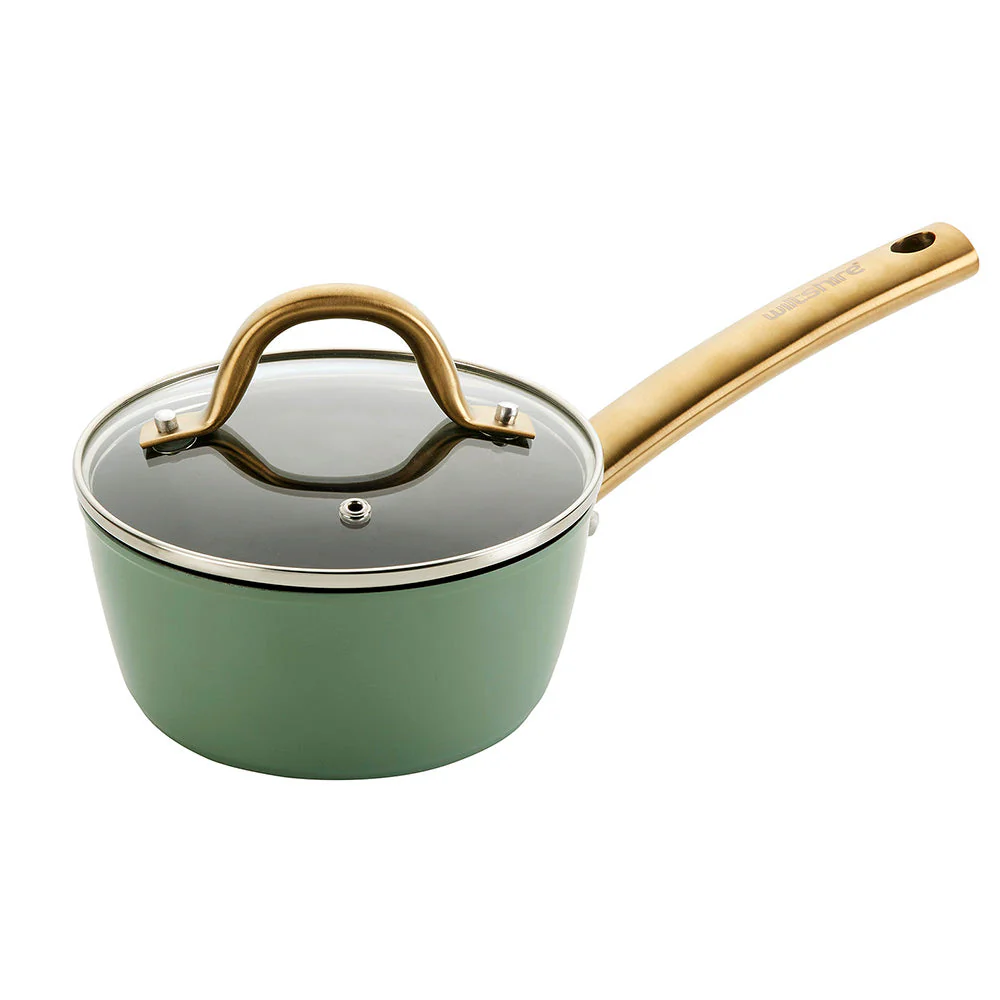 Easycook Basil & Gold Non-Stick Cookware Set 3 Piece - Image 7