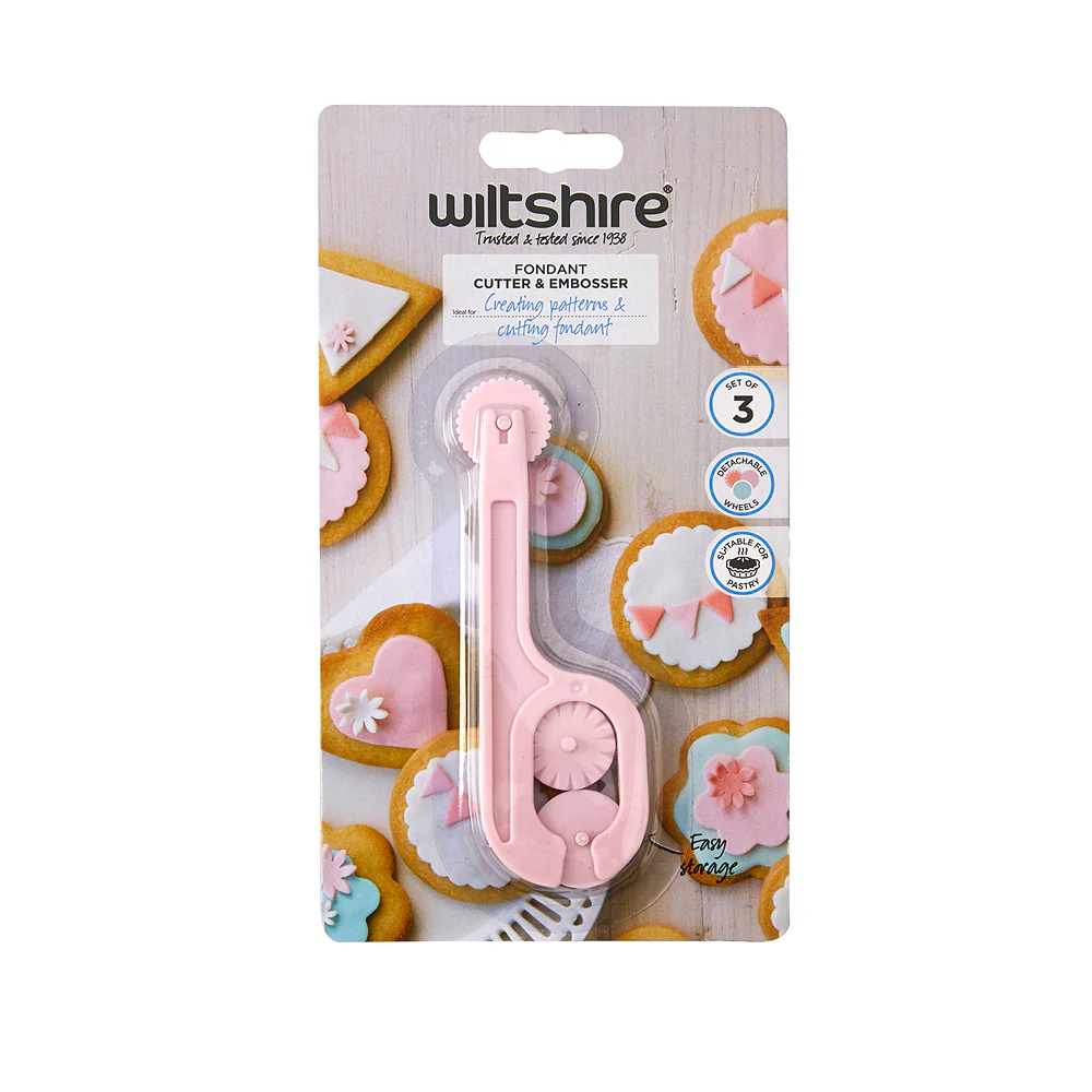 Fondant Cutter & Embosser Set of 3 - Image 2
