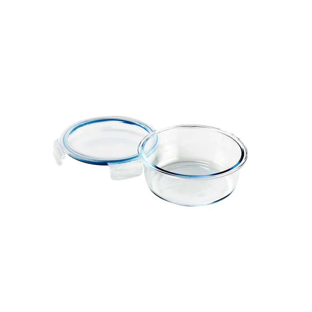 Glass Food Container Round 600ml - Image 5