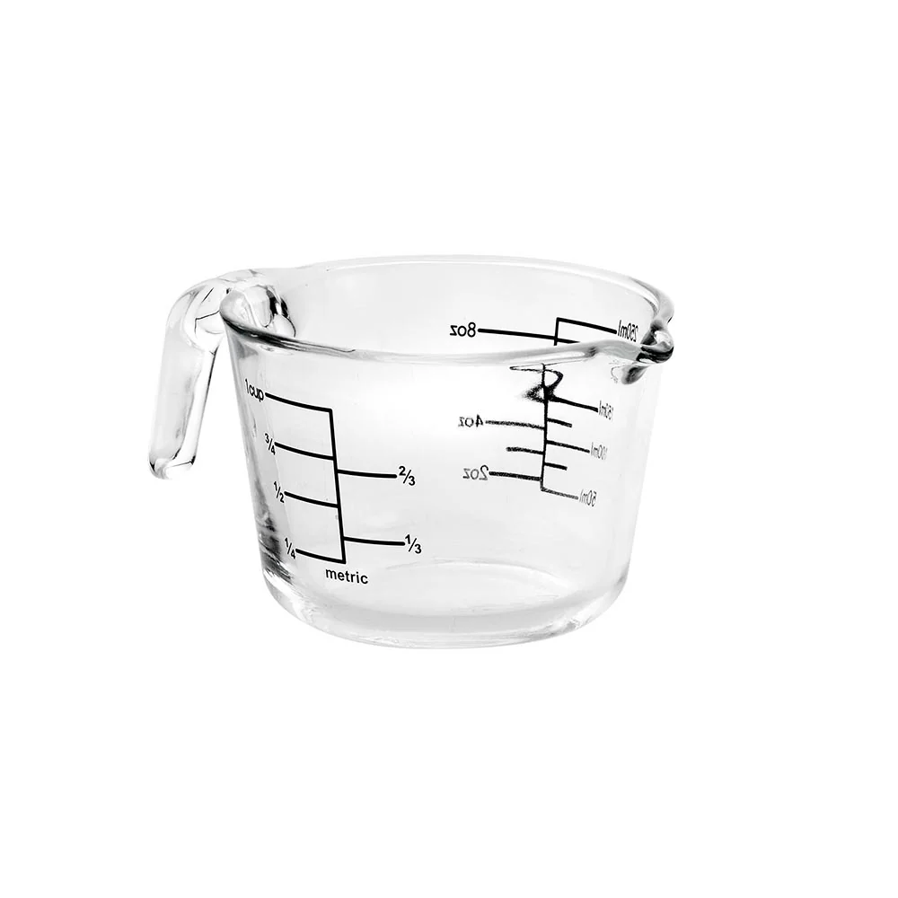 Glass Measuring Jug 250ml / 1 cup - Image 3