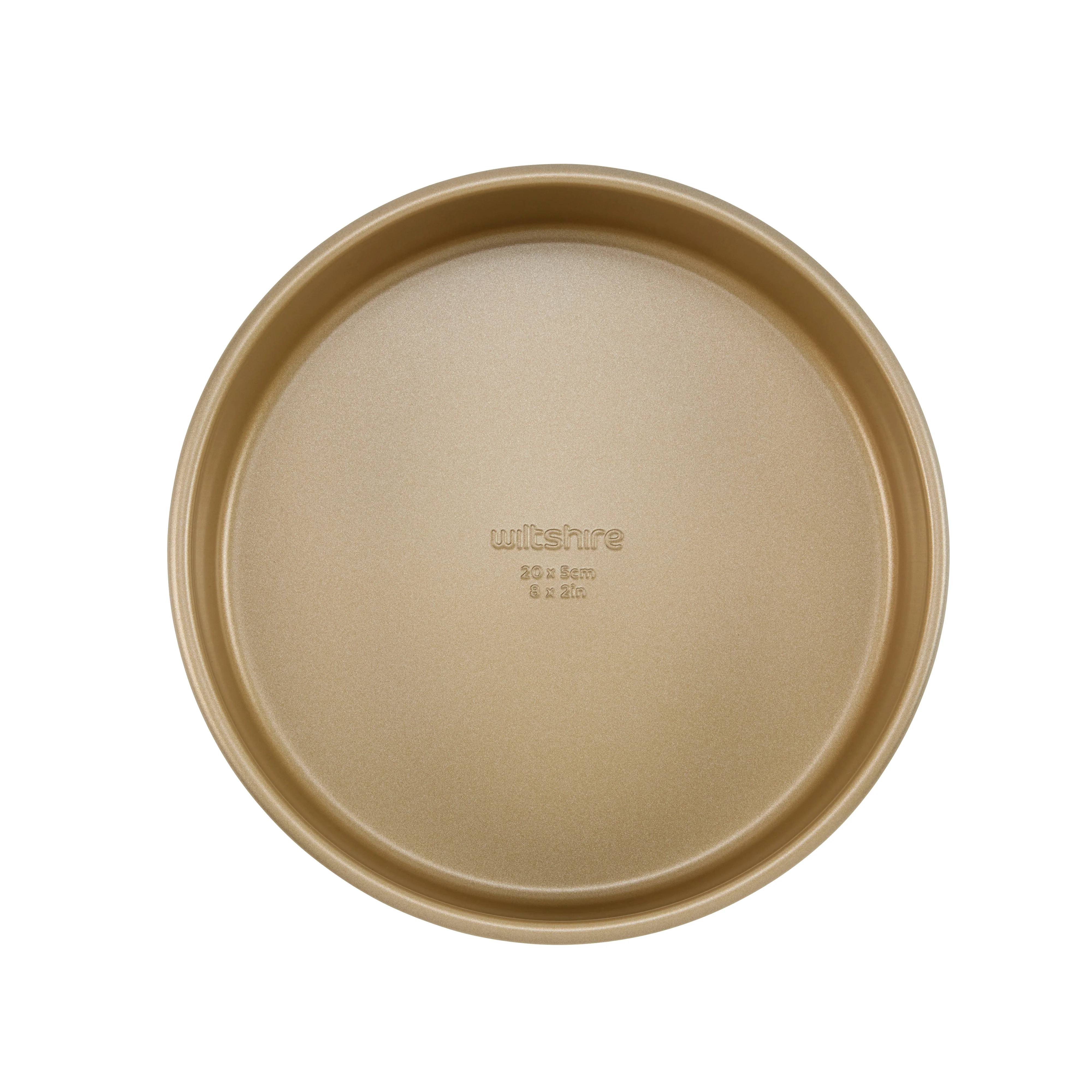 Champagne Gold Round Cake Pan 20cm - Image 2