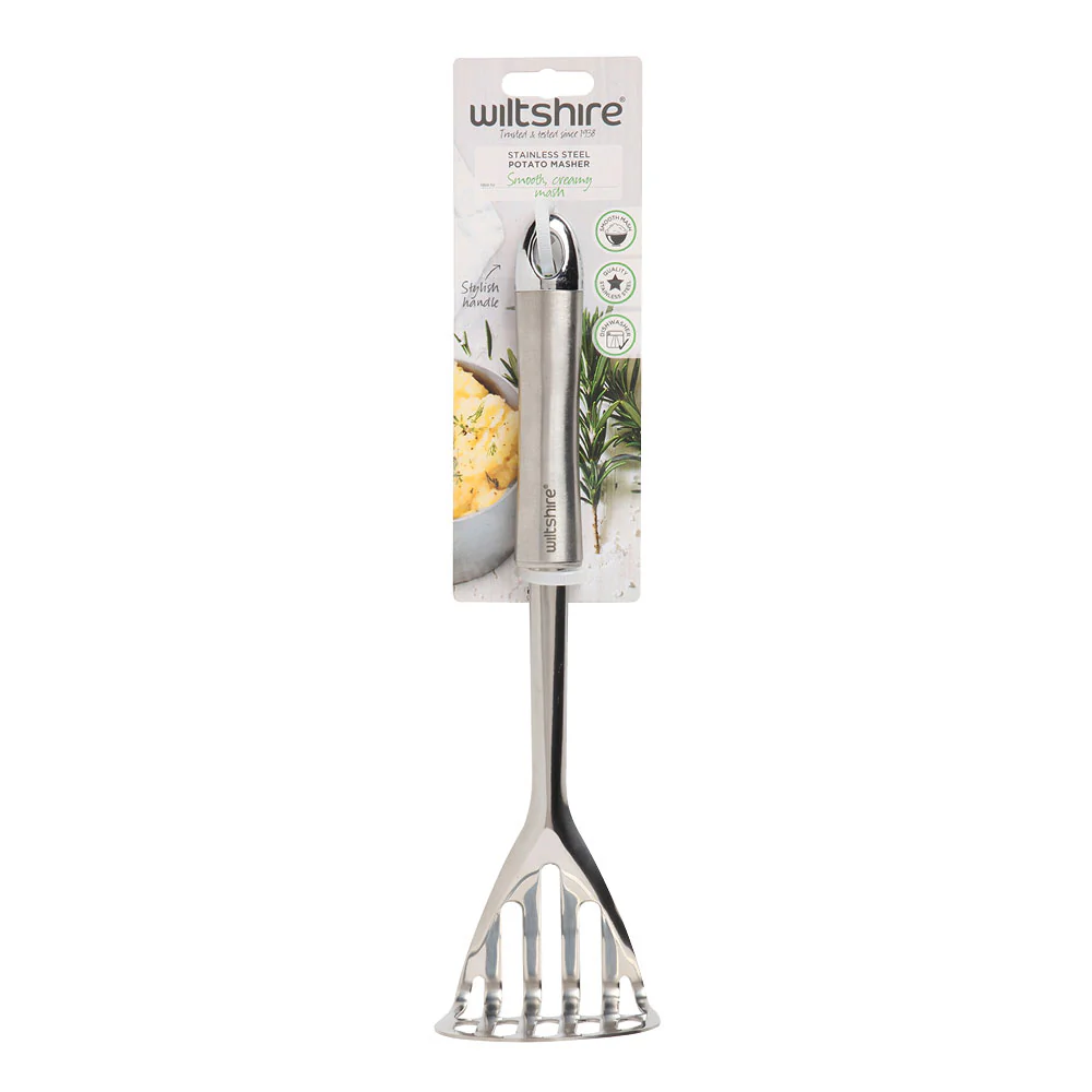 Industrial Stainless Steel Potato Masher - Image 2