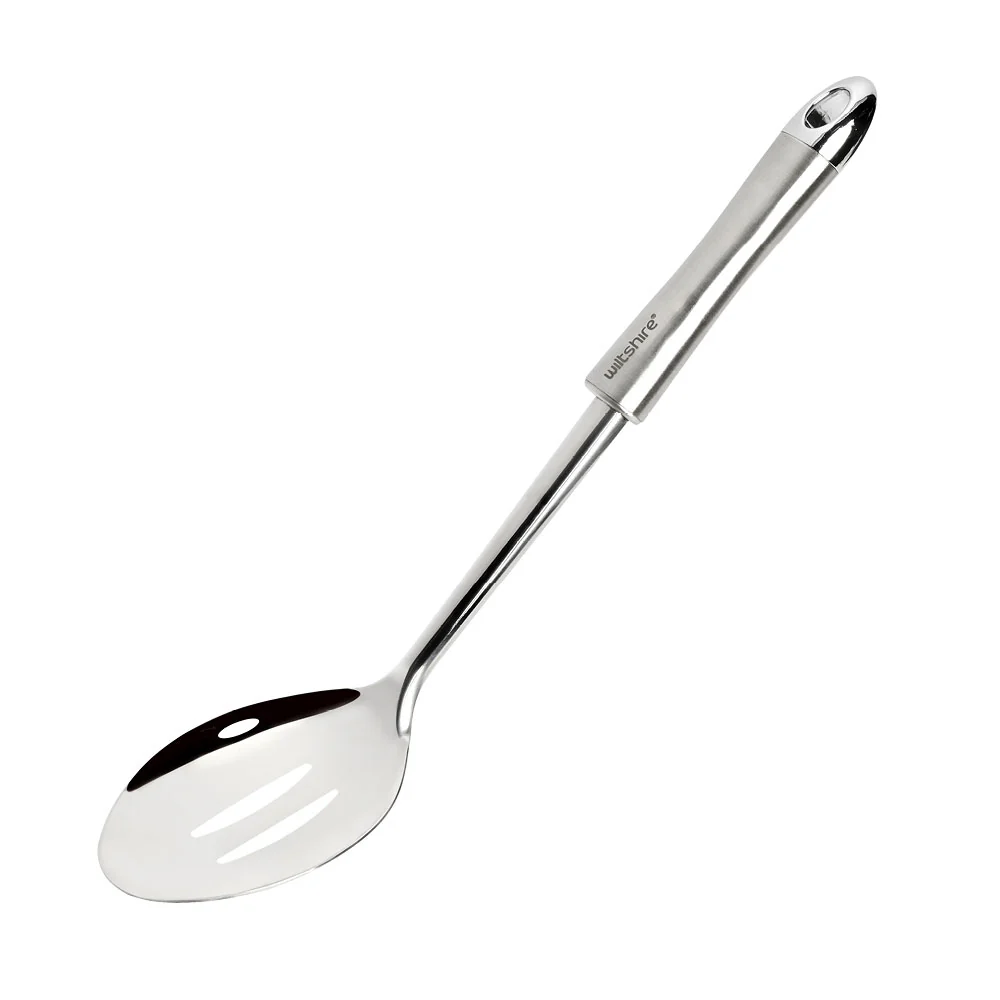 Industrial Stainless Steel Slotted Spoon
