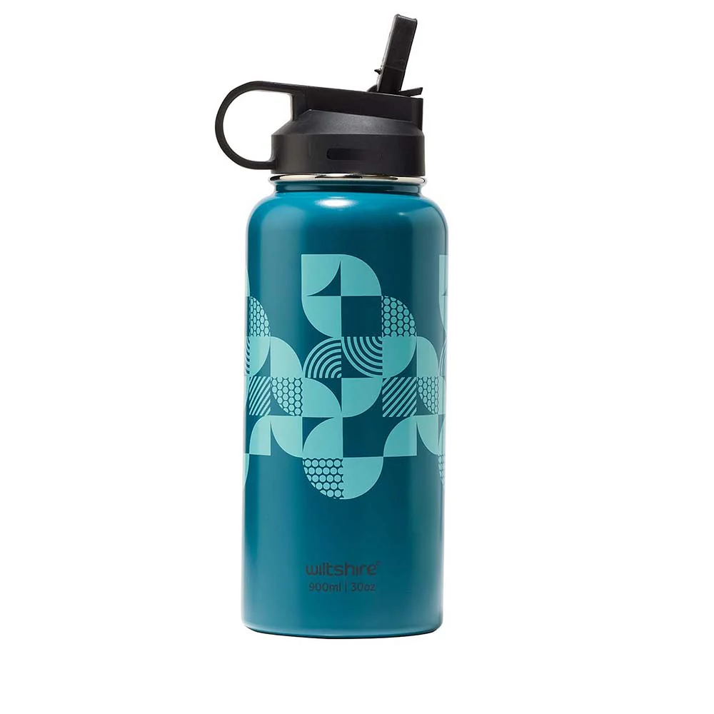 Insulated Stainless Steel Bottle Blue Opal 900ml/30oz - Image 3