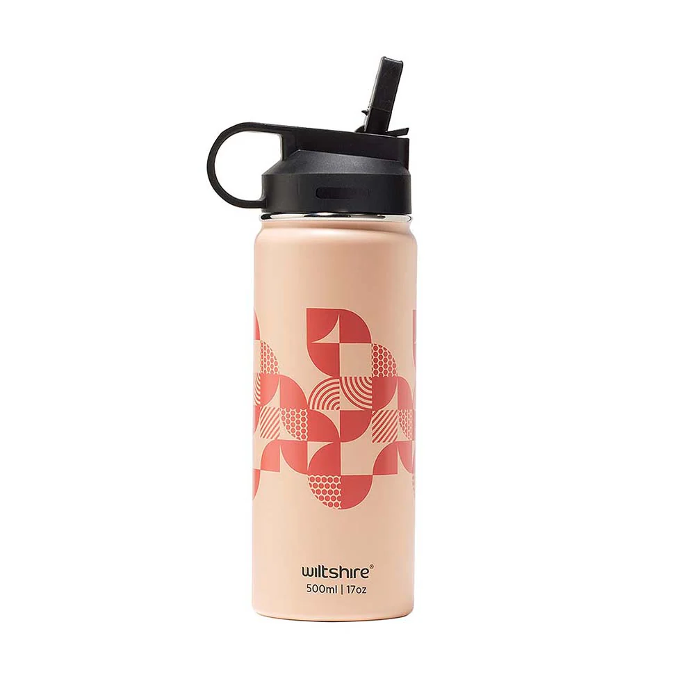 Insulated Stainless Steel Bottle Watermelon 500ml/17oz - Image 3