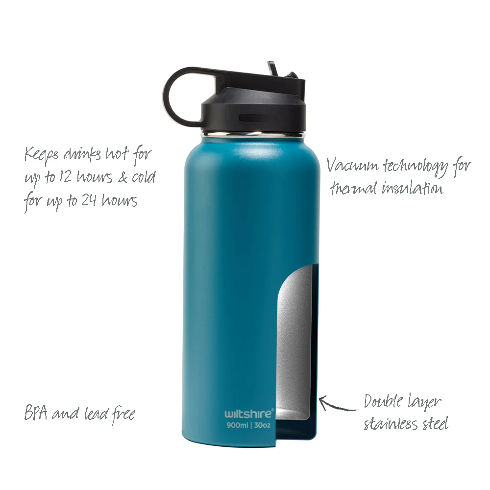 Insulated Stainless Steel Bottle Watermelon 500ml/17oz - Image 6