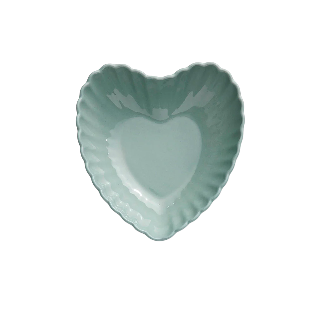 Petite Petal Heart Bowls 4 Piece Set 14.5cm x 15.5cm x 5cm / 5.7" x 6" x 2" - Image 4