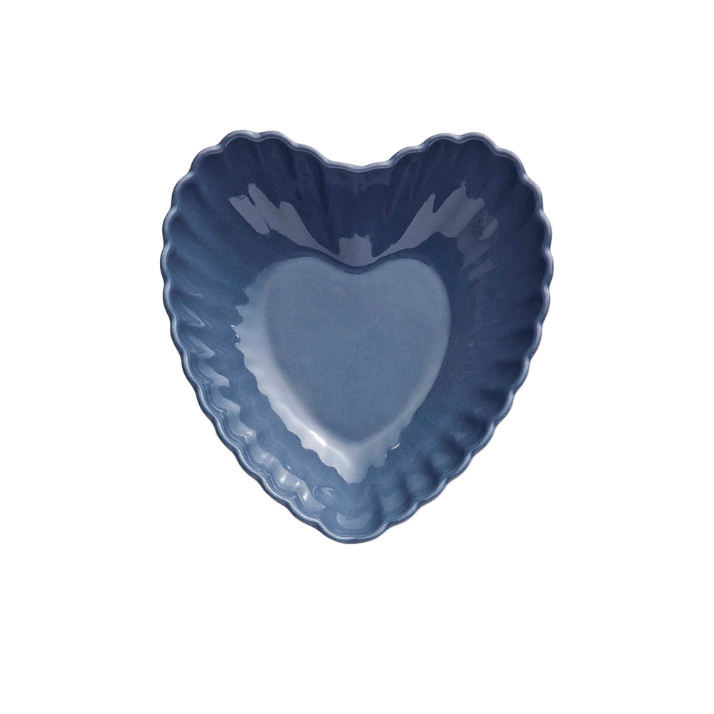 Petite Petal Heart Bowls 4 Piece Set 14.5cm x 15.5cm x 5cm / 5.7" x 6" x 2" - Image 5
