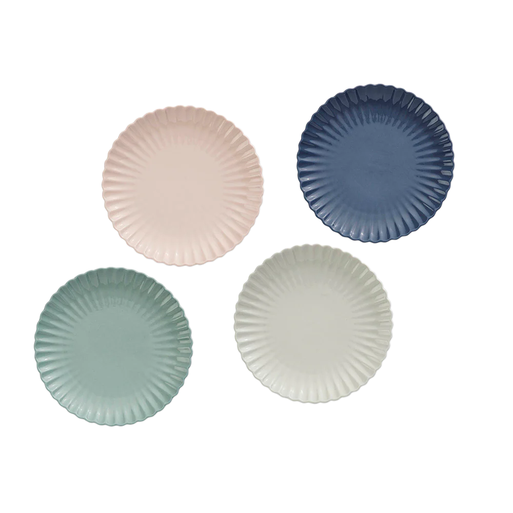 Petite Petal Plates 4 Piece Set 20.5cm / 8" - Image 3