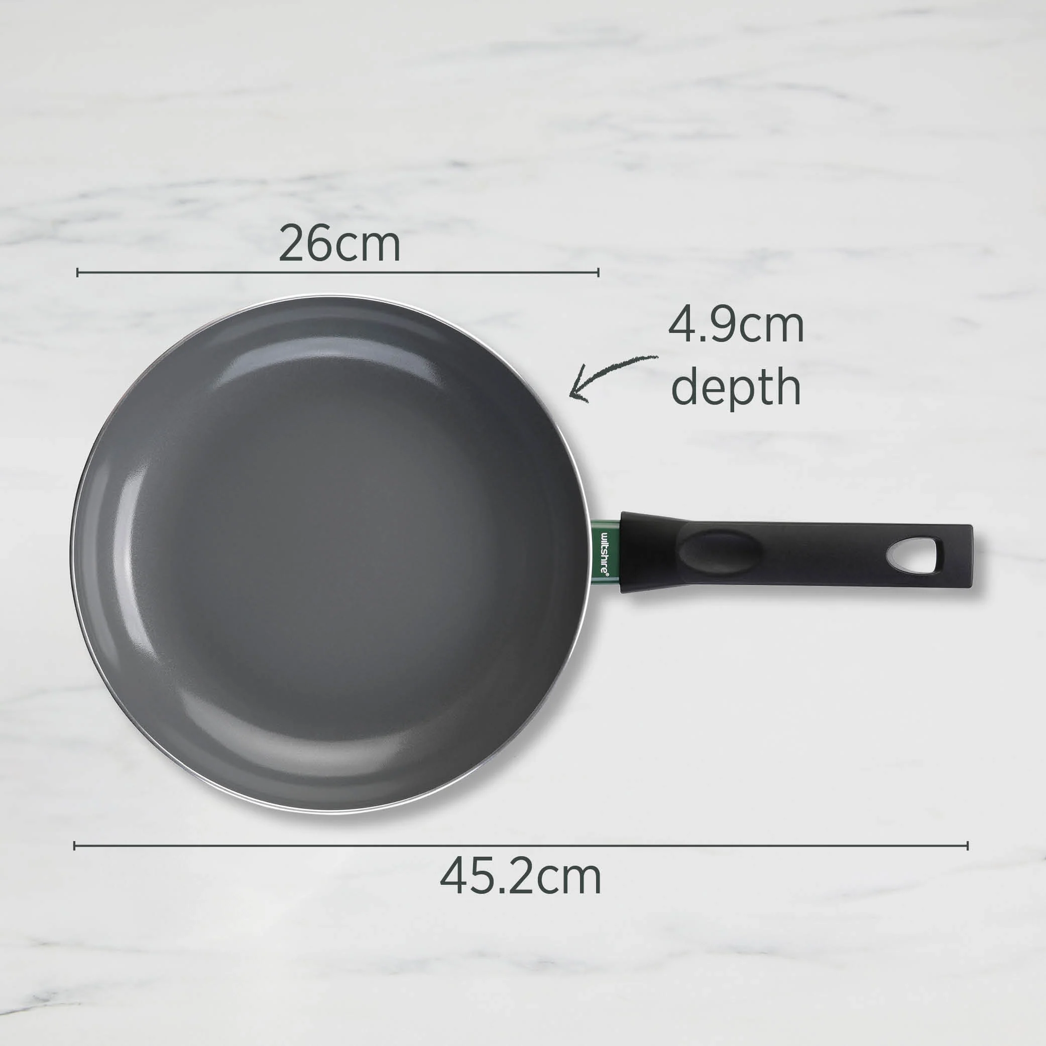 PureCook Ceramic Non-Stick Frypan 26cm - Image 4