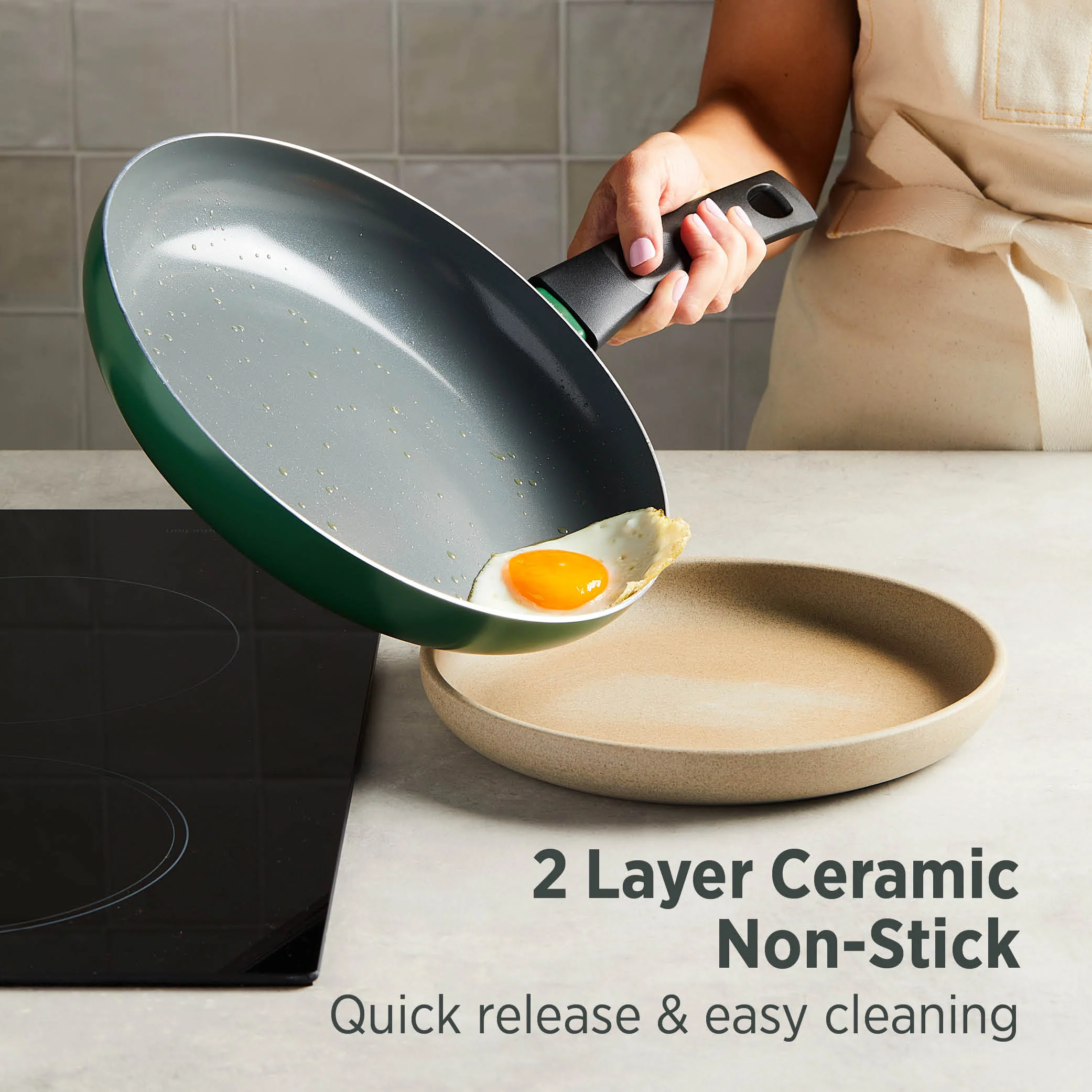 PureCook Ceramic Non-Stick Frypan 26cm - Image 5