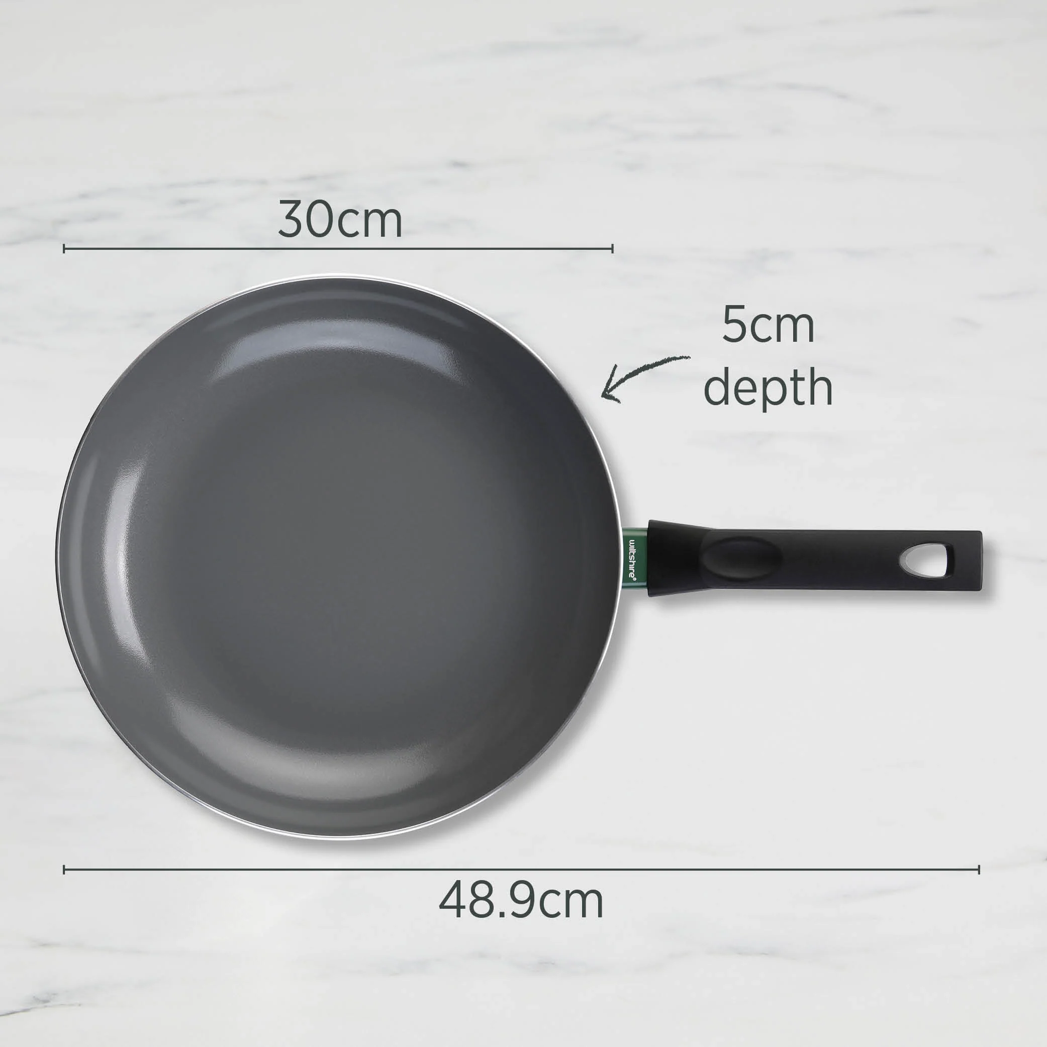 PureCook Ceramic Non-Stick Frypan 30cm - Image 4