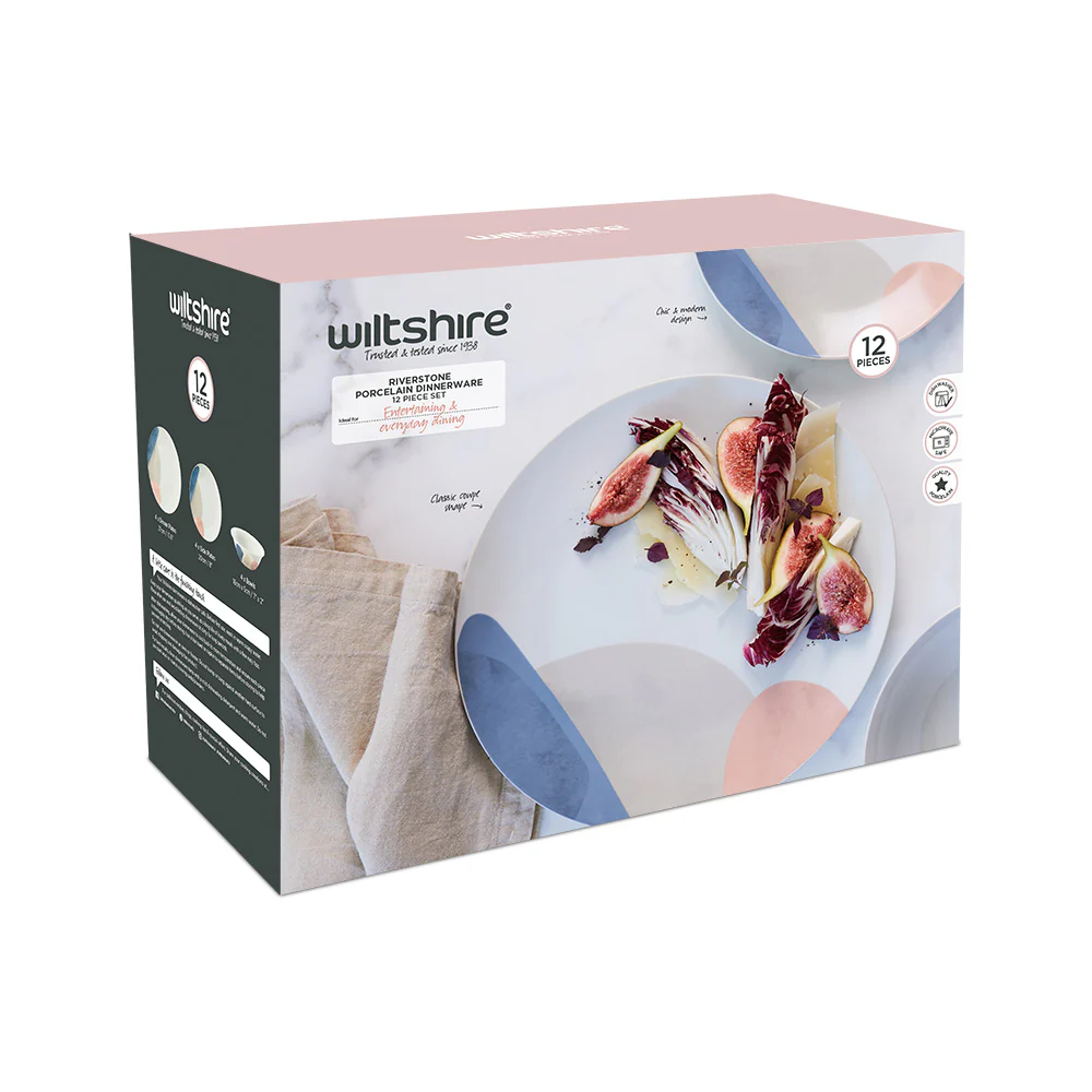 Riverstone 12 Piece Dinner Set - Image 5