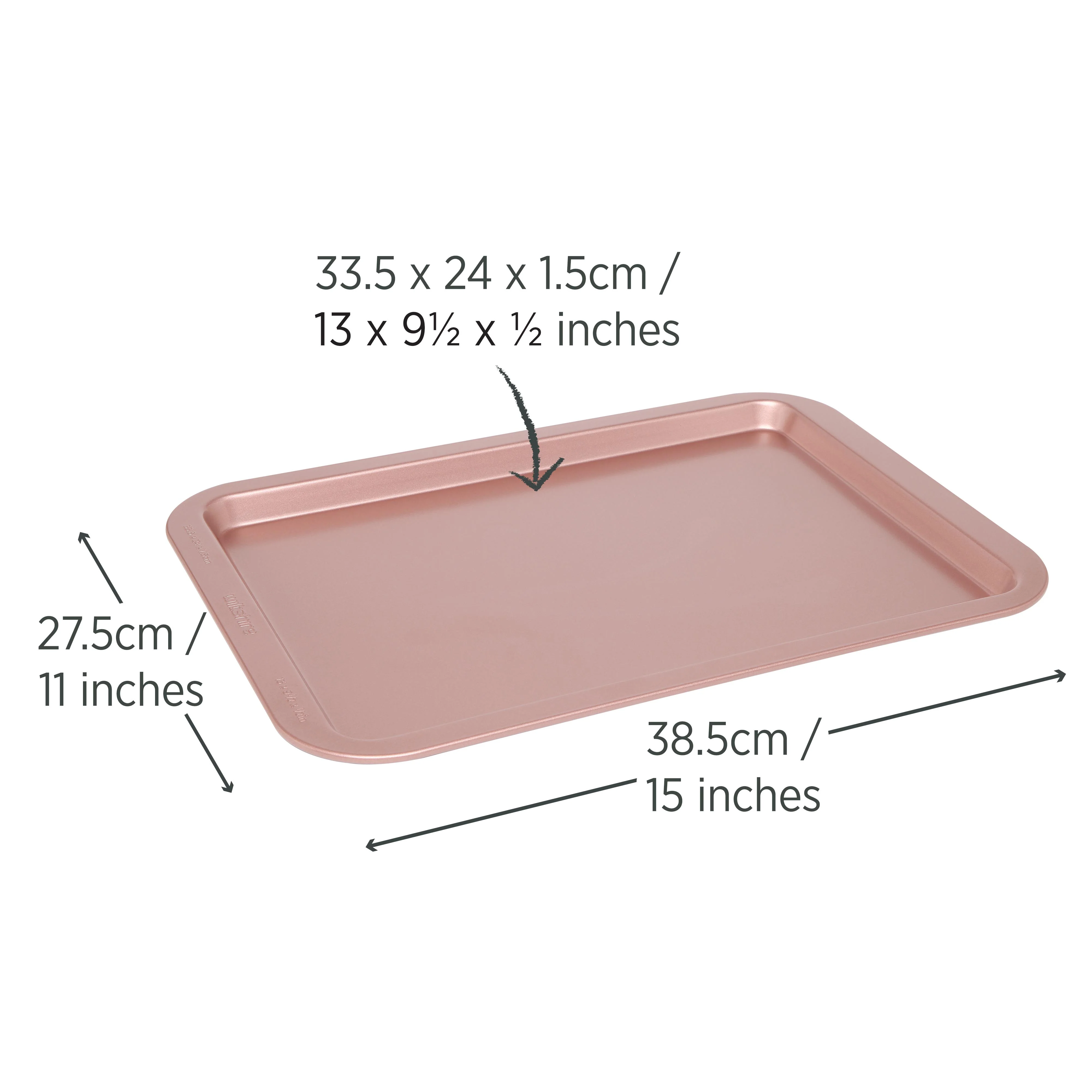 Rose Gold Cookie Sheet 33.5cm - Image 5