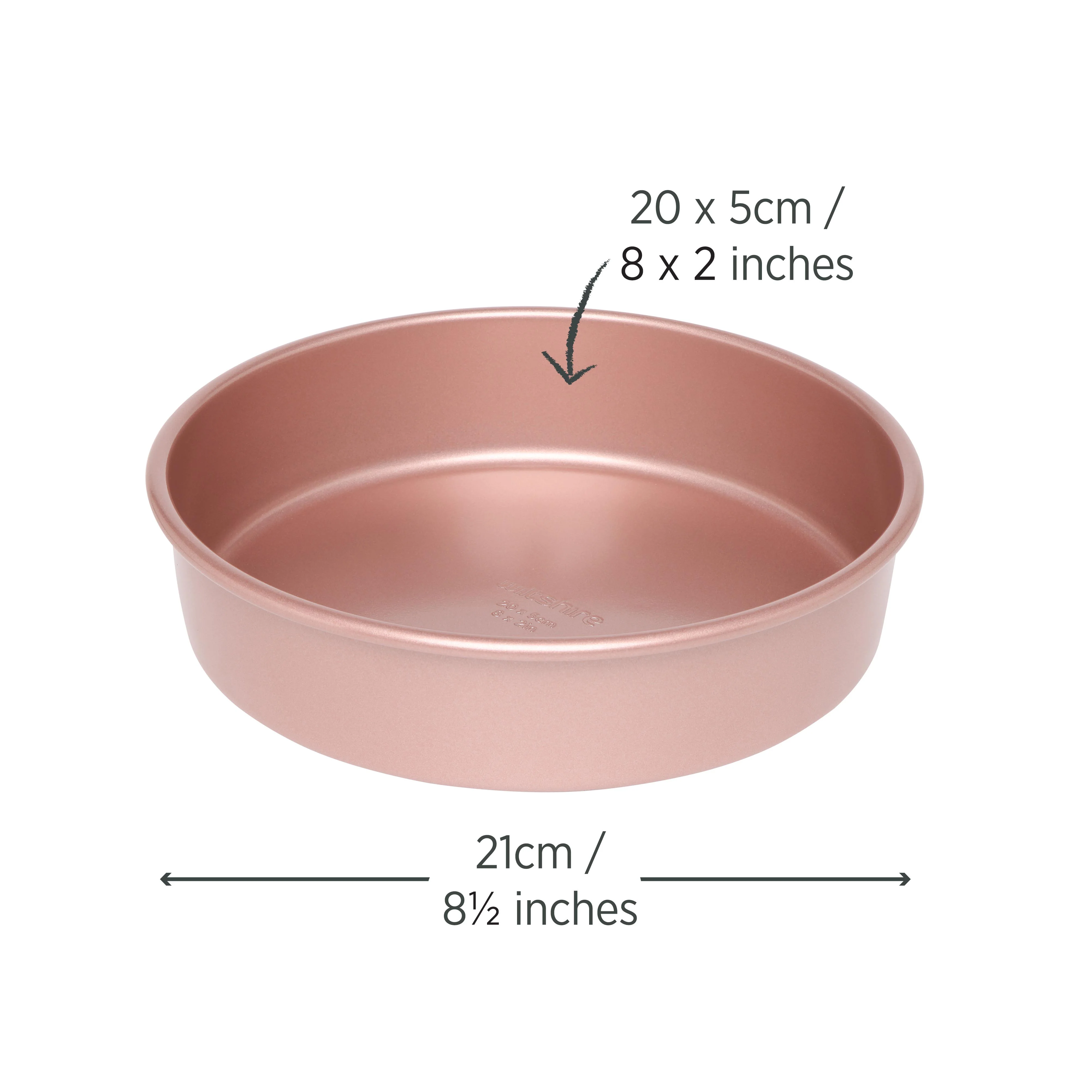 Rose Gold Round Cake Pan 20cm - Image 5