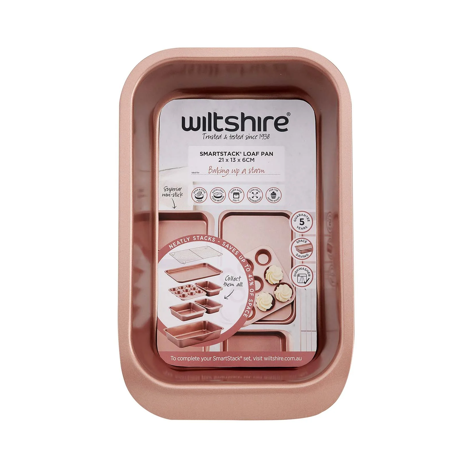 Rose Gold Smart Stack Loaf Pan - Image 3