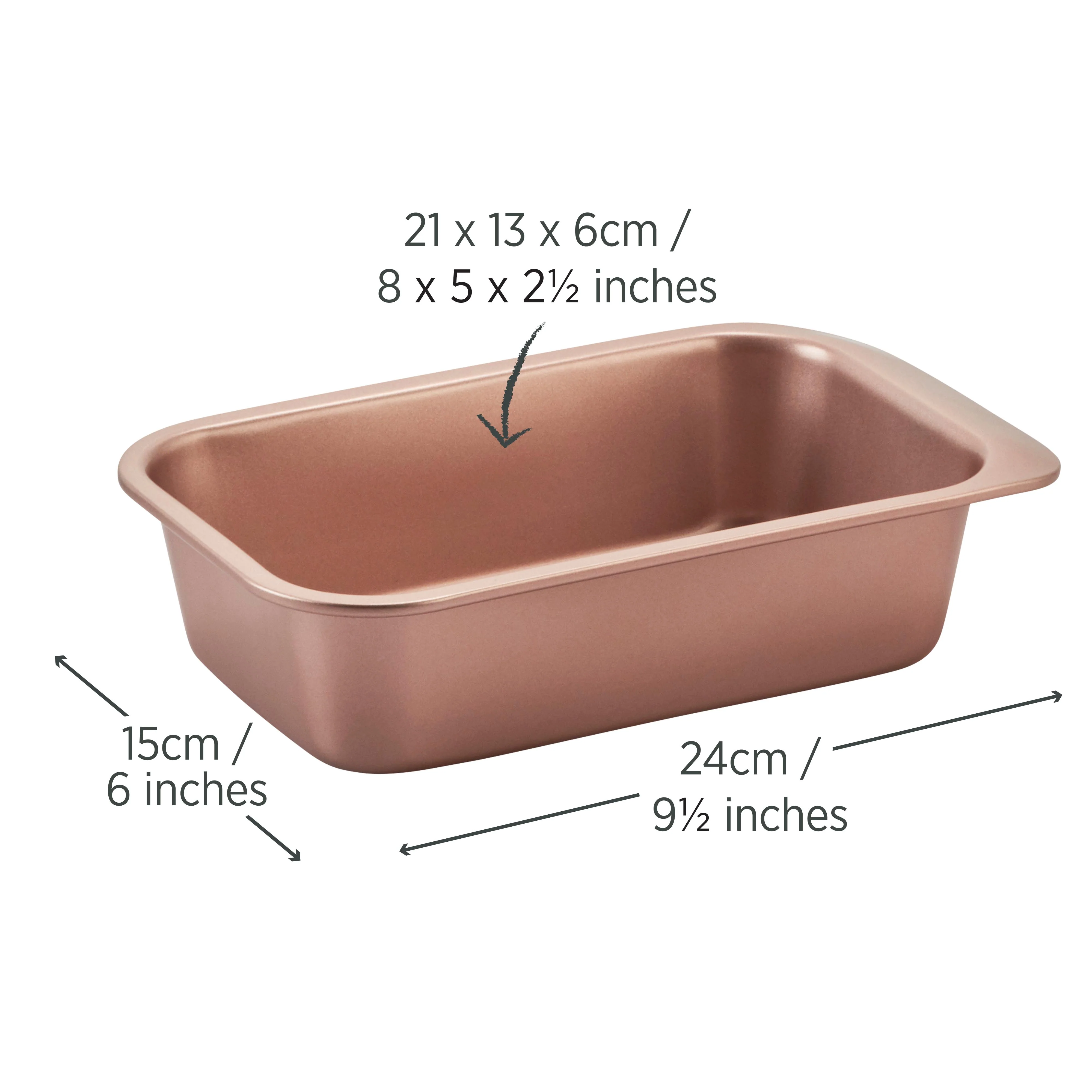 Rose Gold Smart Stack Loaf Pan - Image 4