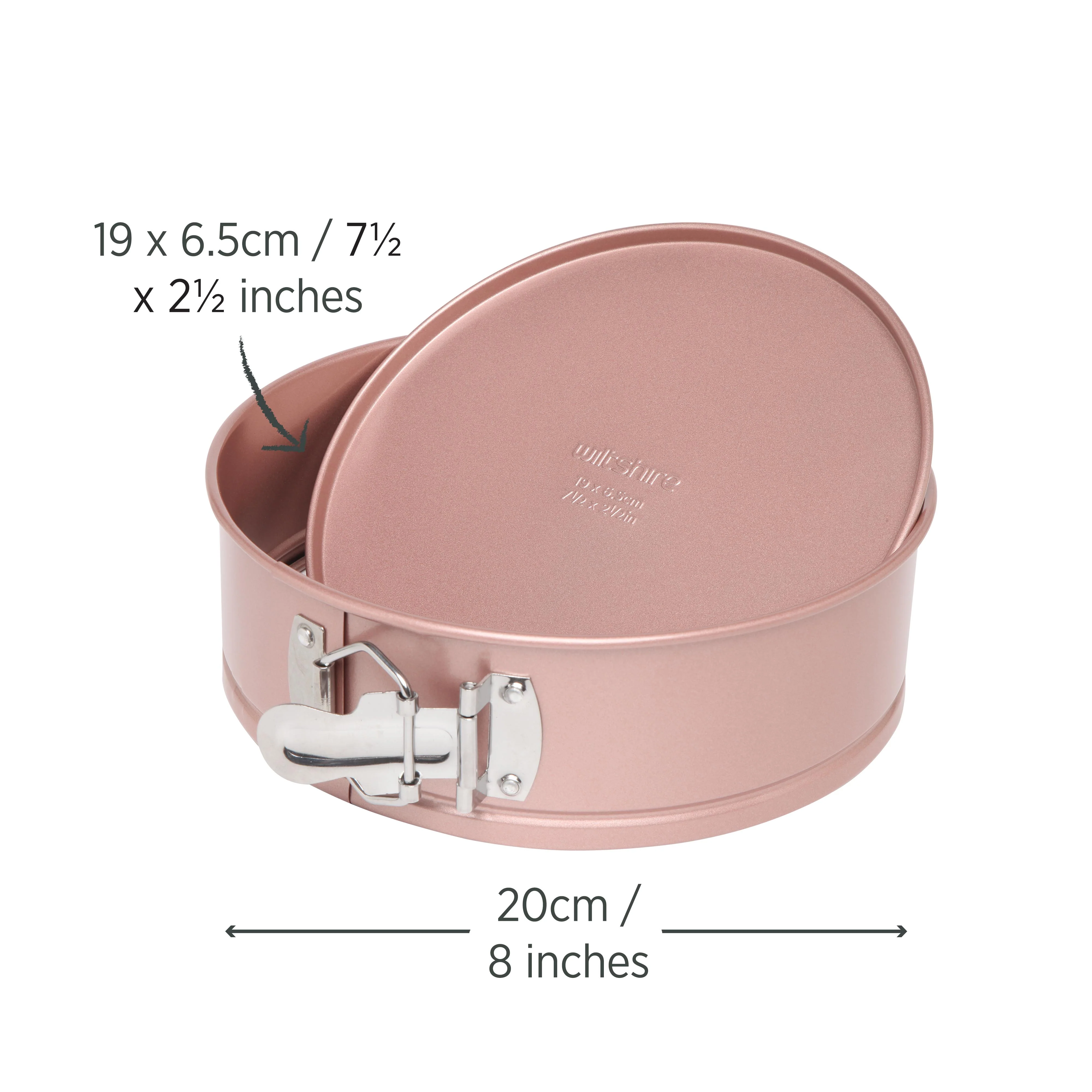 Rose Gold Springform Pan 19cm - Image 5