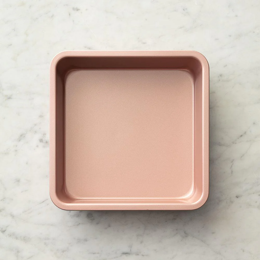 Rose Gold Square Cake Pan 20cm - Image 6