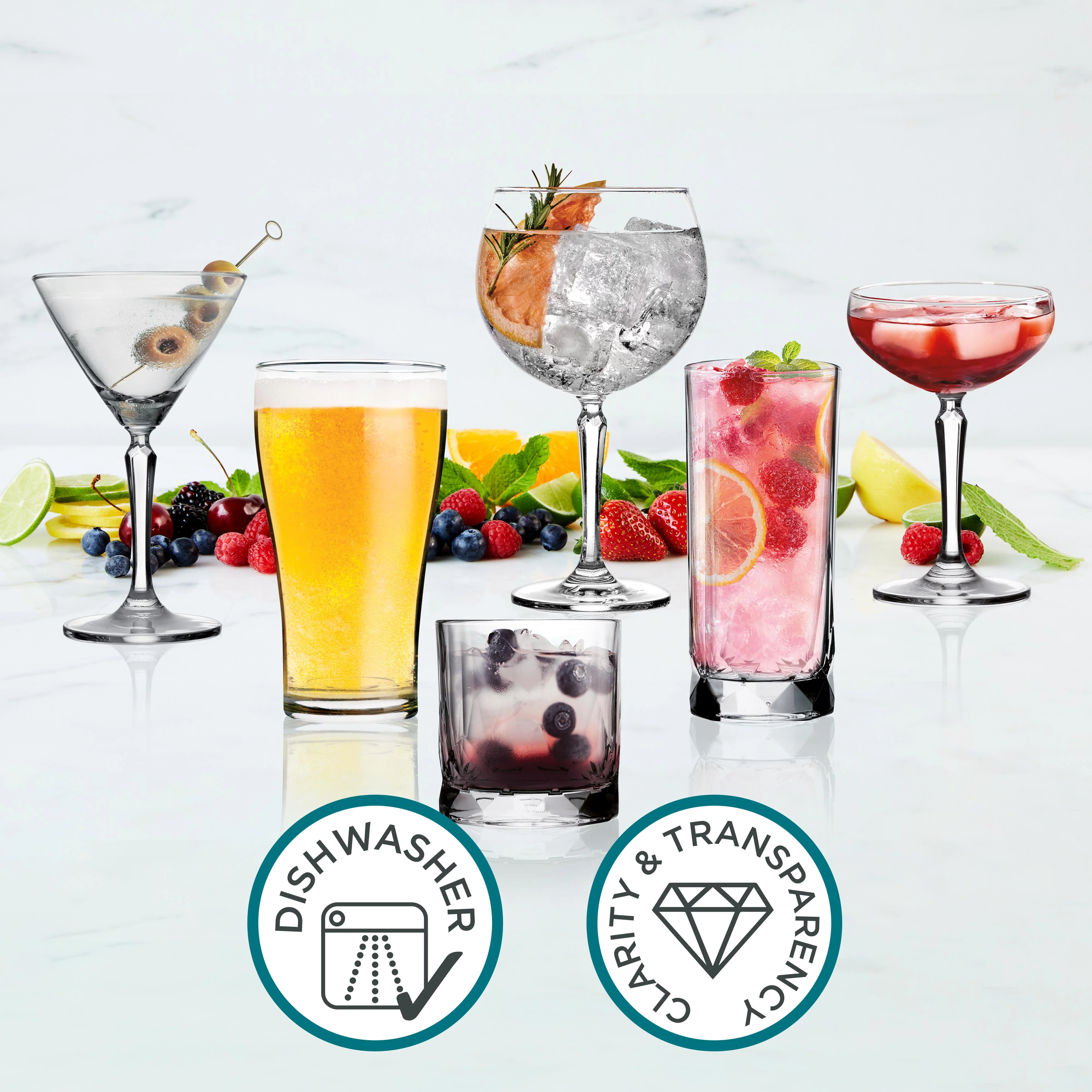 Salute High Ball 430ml Set of 4 - Image 3