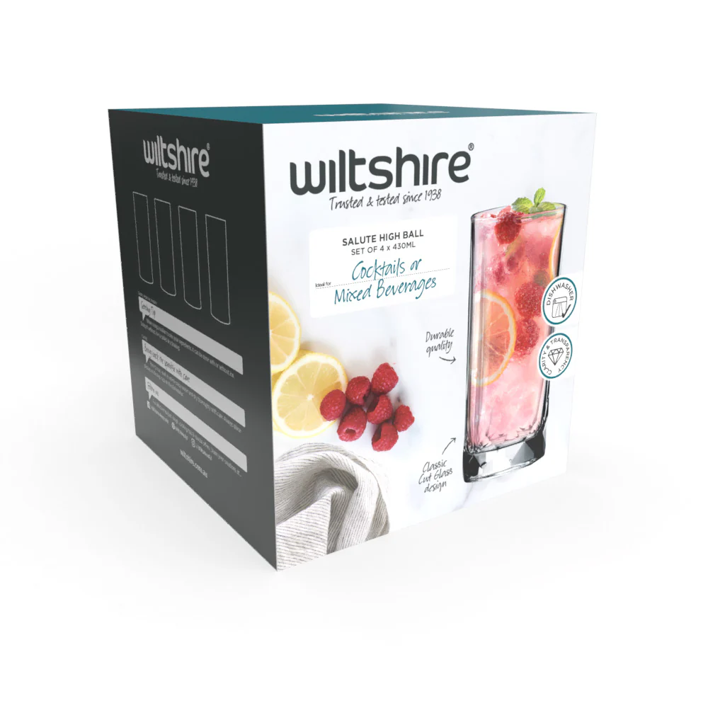 Salute High Ball 430ml Set of 4 - Image 6