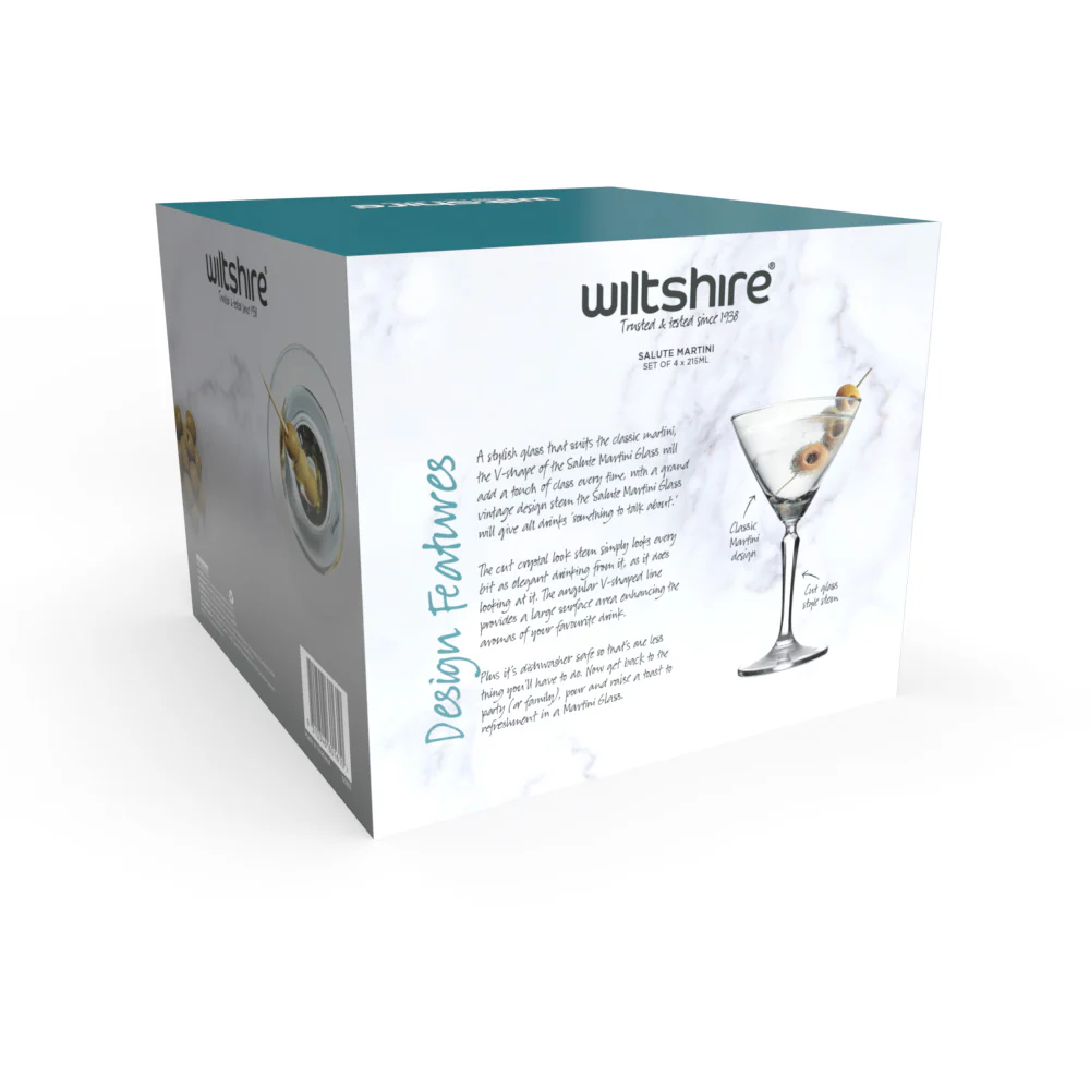 Salute Martini 215ml Set of 4 - Image 7