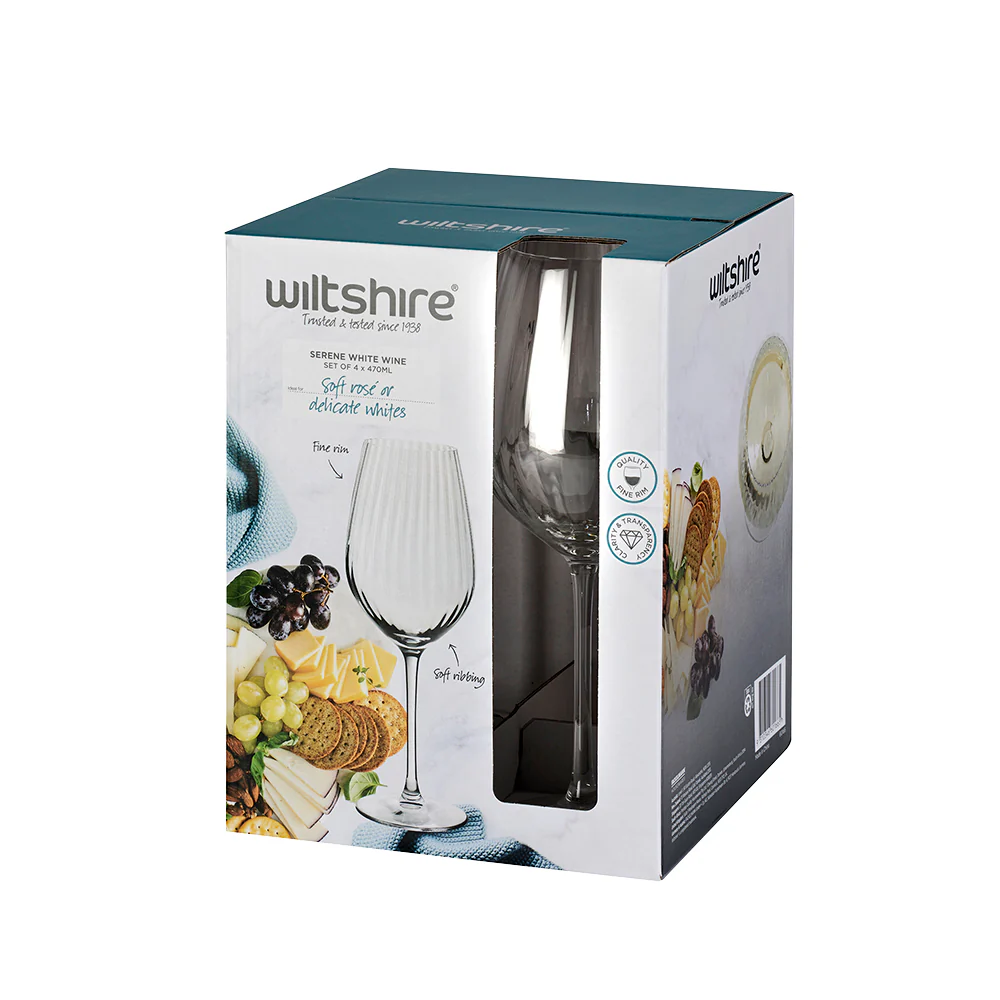 Serene White Wine 470ml Set of 4 - Image 7