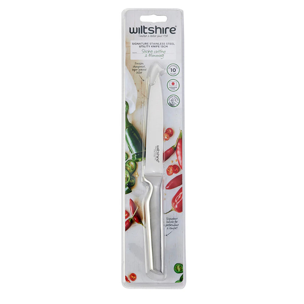 Signature Stainless Steel Utility Knife 13cm - Image 2
