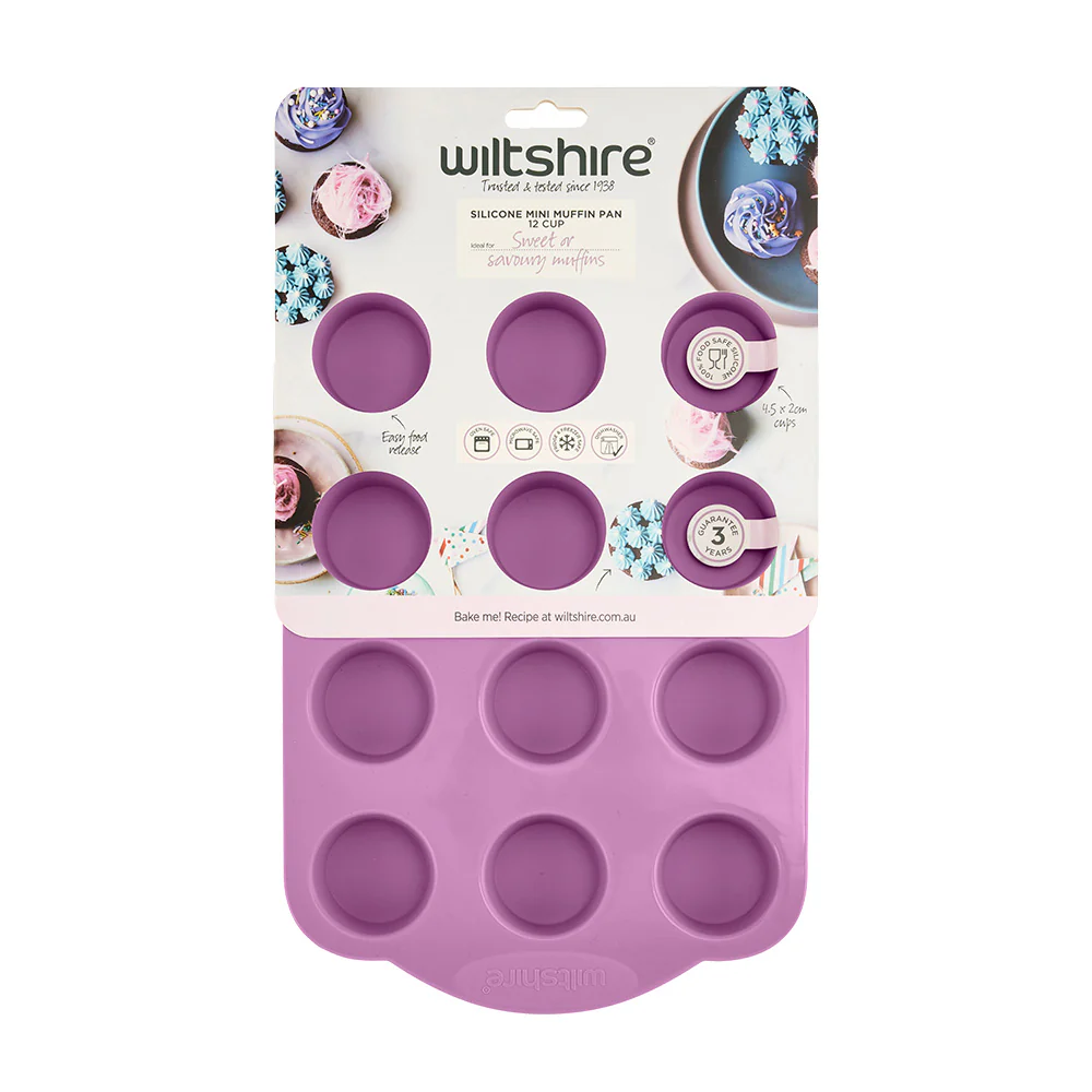 Silicone Mini Muffin Pan 12 Cup - Image 5