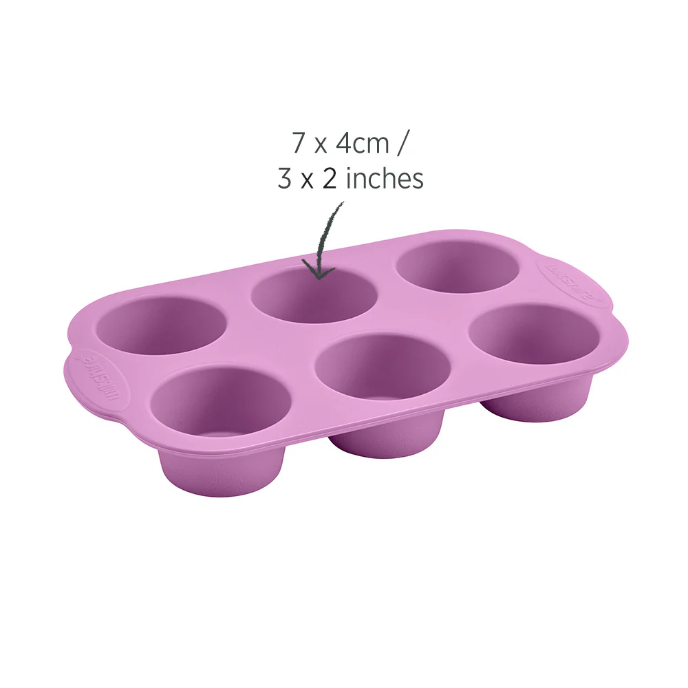 Silicone Muffin Pan 6 Cup - Image 3