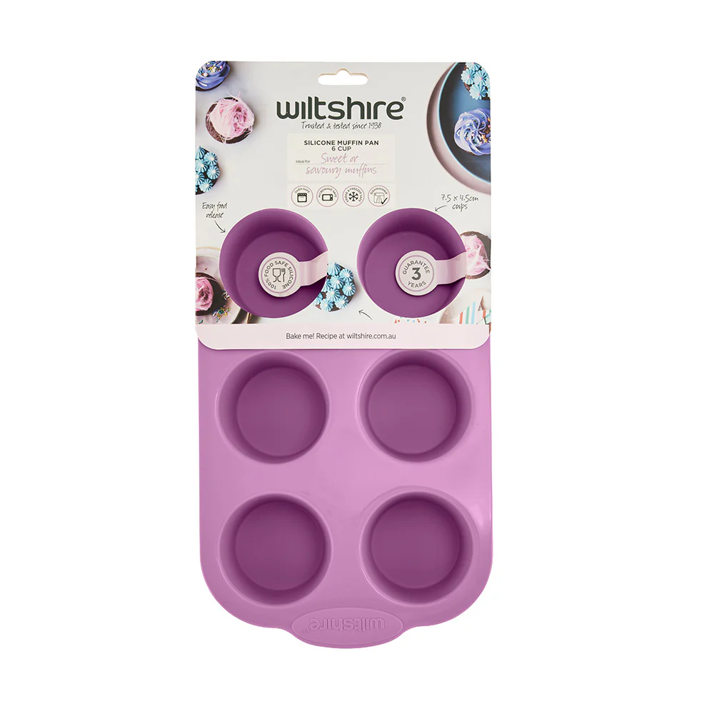 Silicone Muffin Pan 6 Cup - Image 5