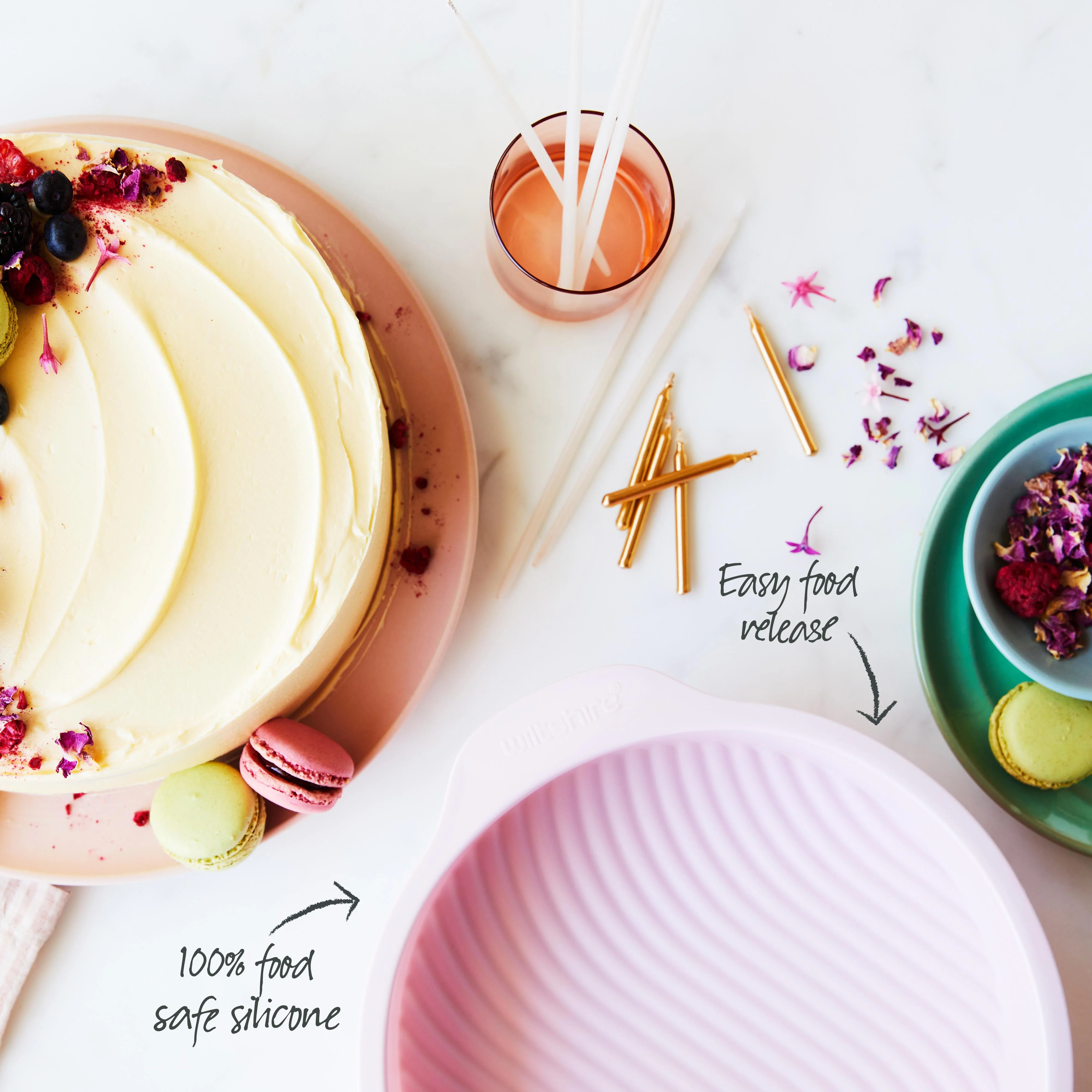 Silicone Round Cake Pan 23cm - Image 4