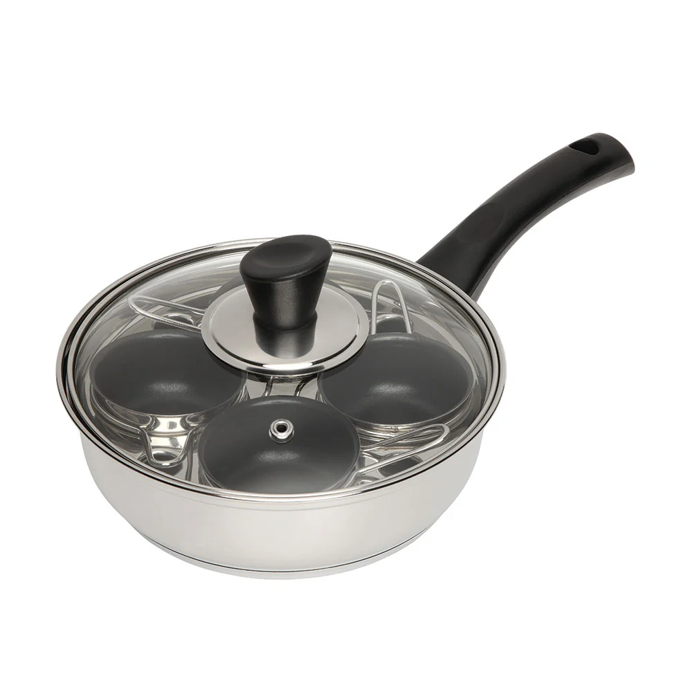 Soho 4 Cup Non-Stick Egg Poacher - Image 3