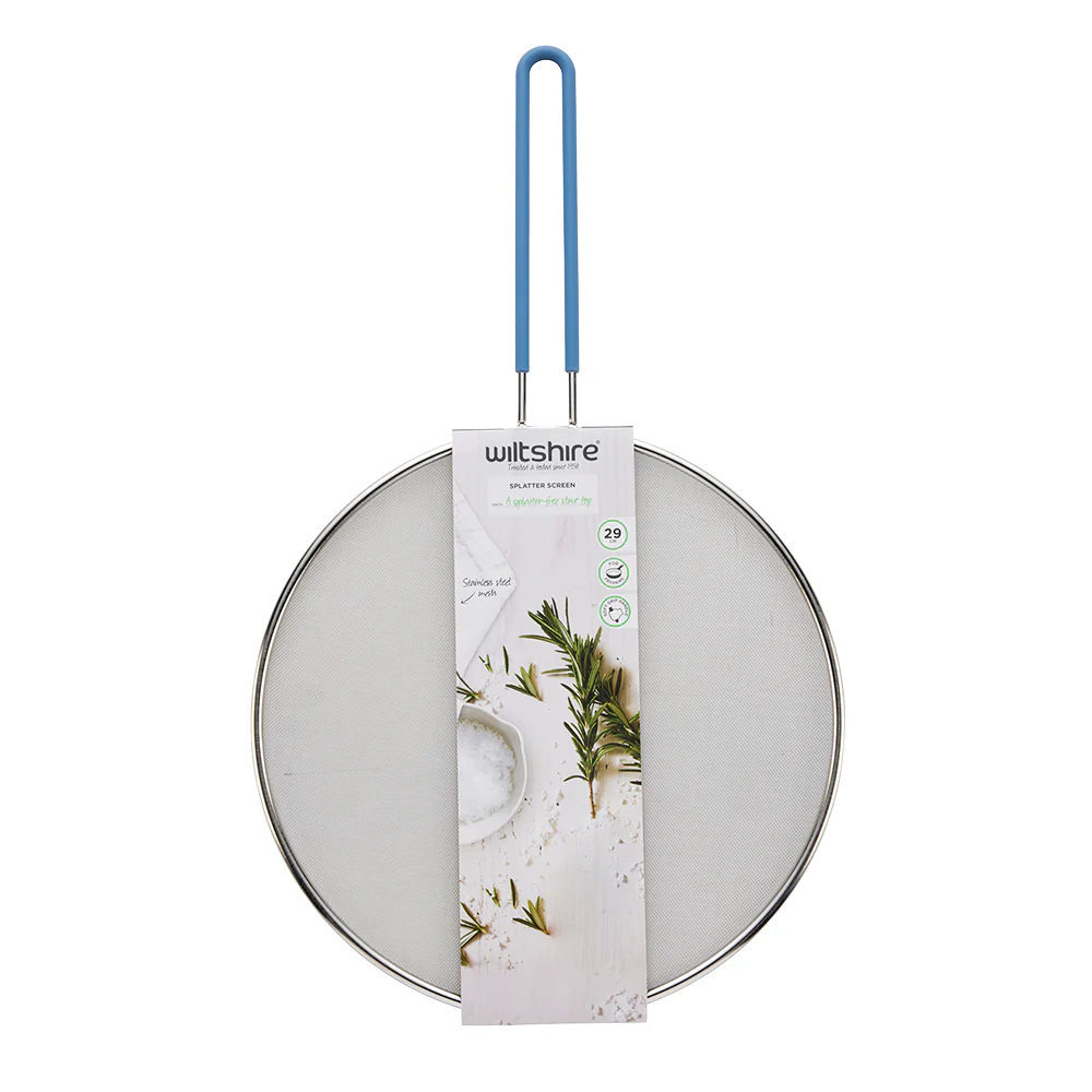 Stainless Steel Splatter Screen 29cm - Image 2