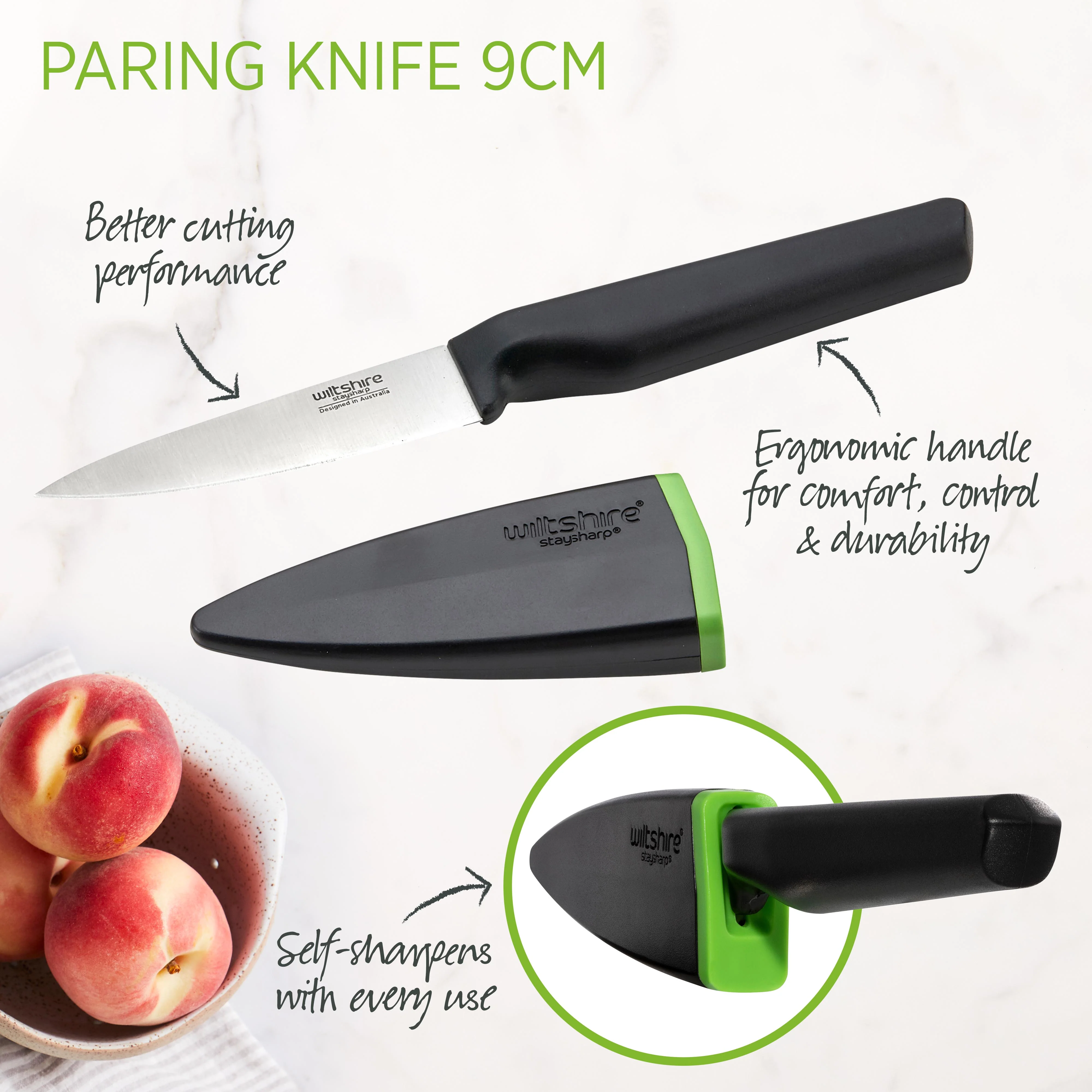 Staysharp Paring Knife 9cm - Image 3