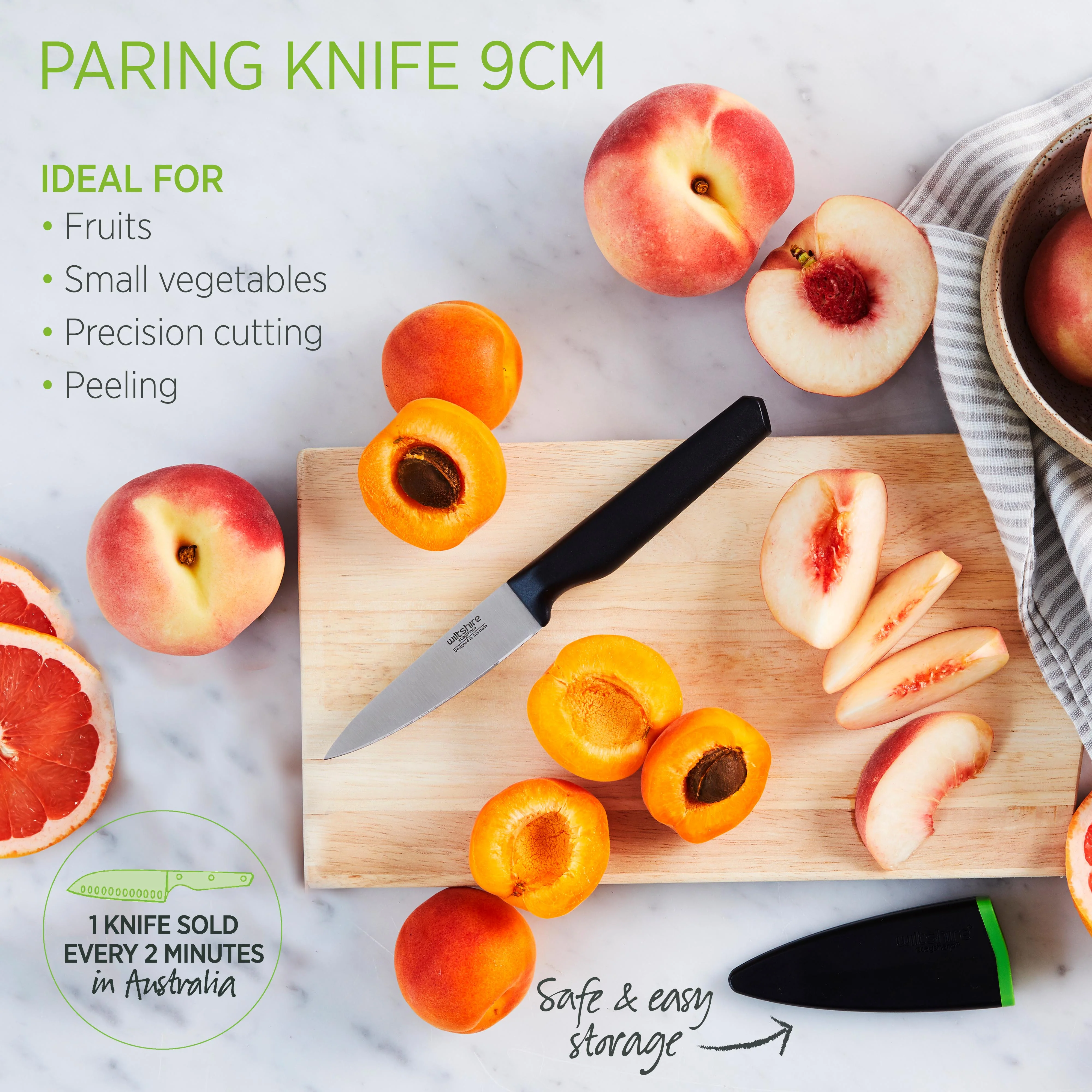 Staysharp Paring Knife 9cm - Image 4