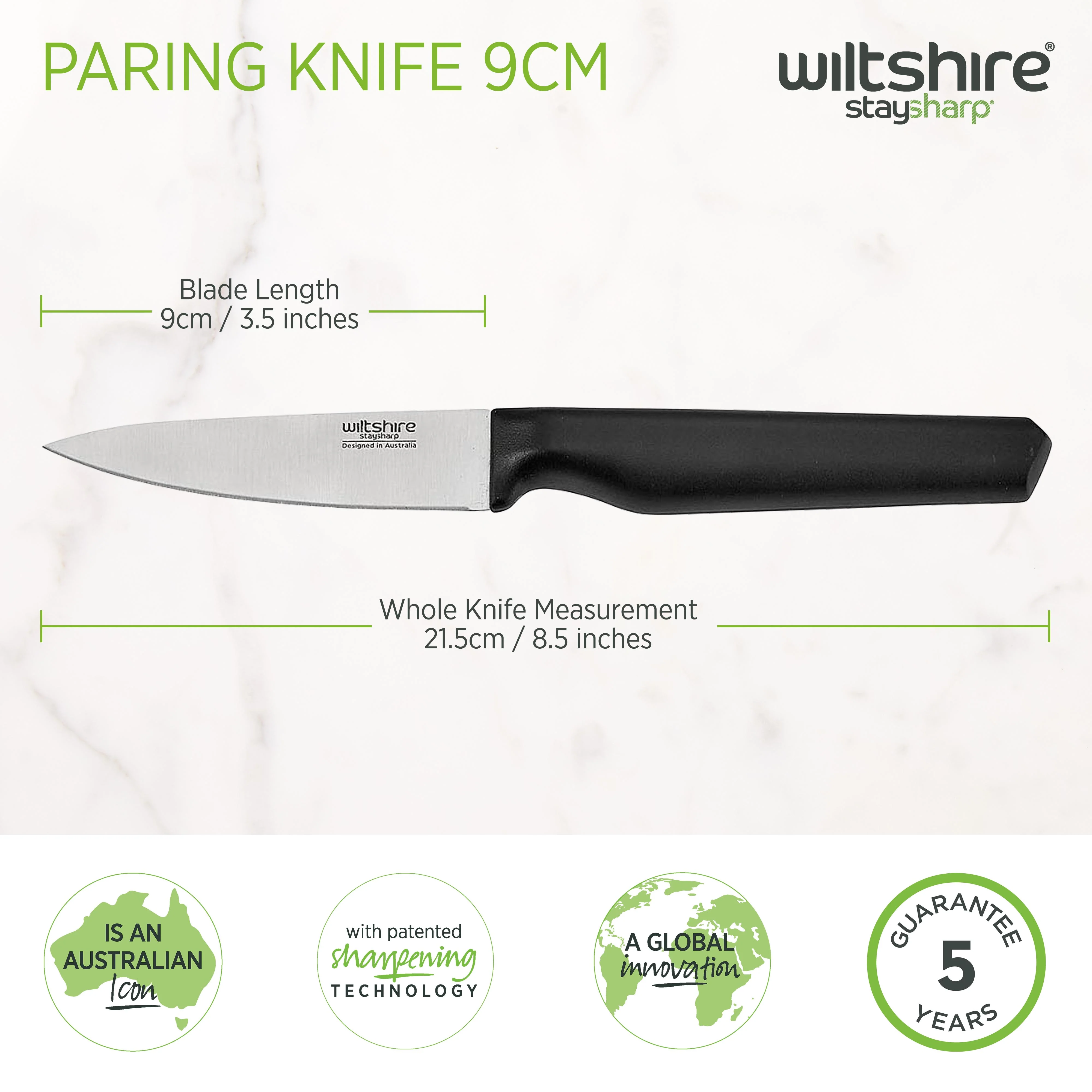 Staysharp Paring Knife 9cm - Image 6