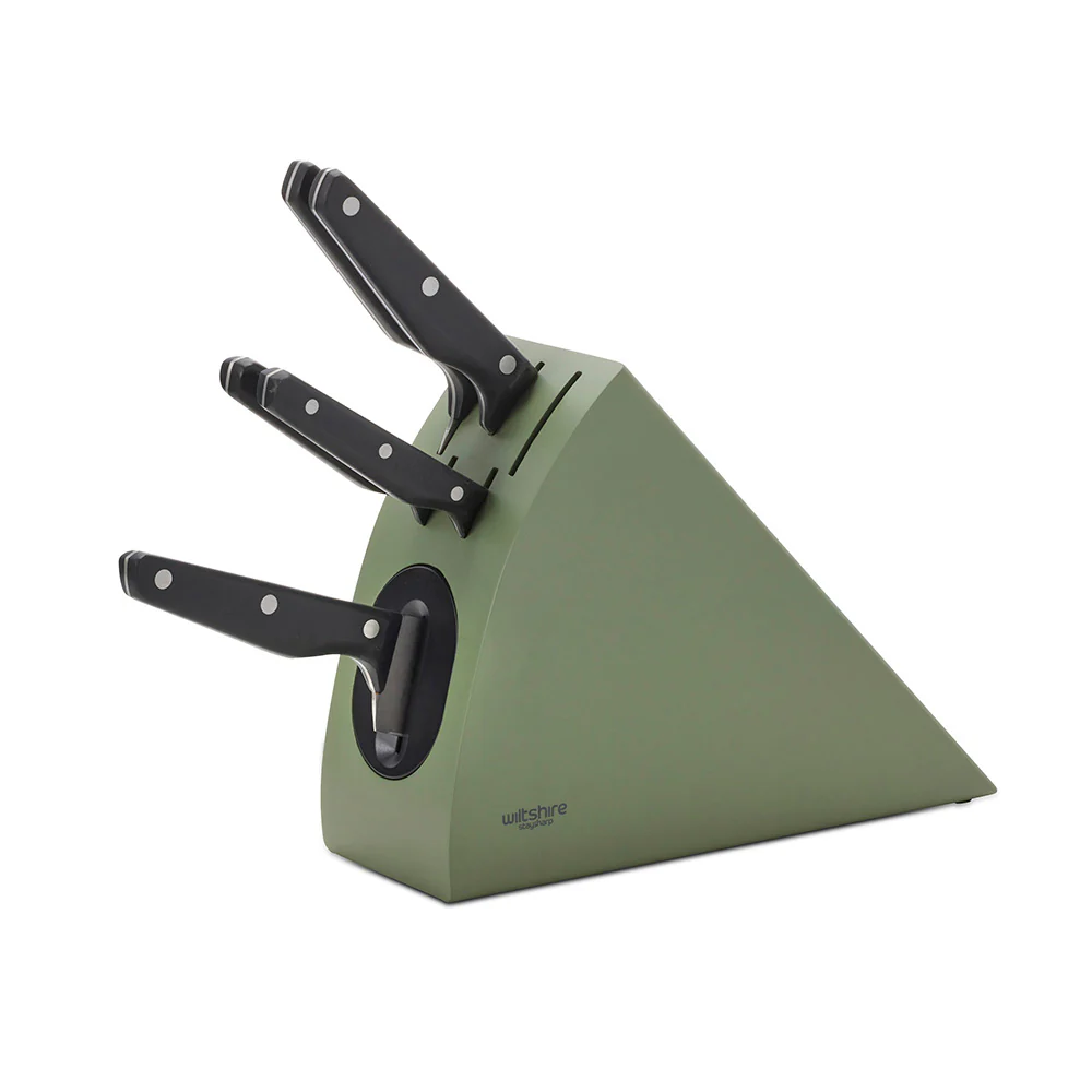 Staysharp Triple Rivet Sage Radius Knife Block Set 6 Piece - Image 3