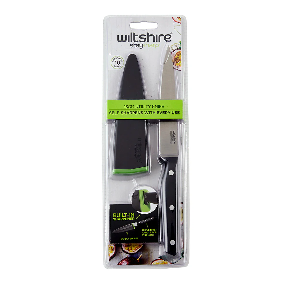 Staysharp Triple Rivet Utility Knife 13cm - Image 2