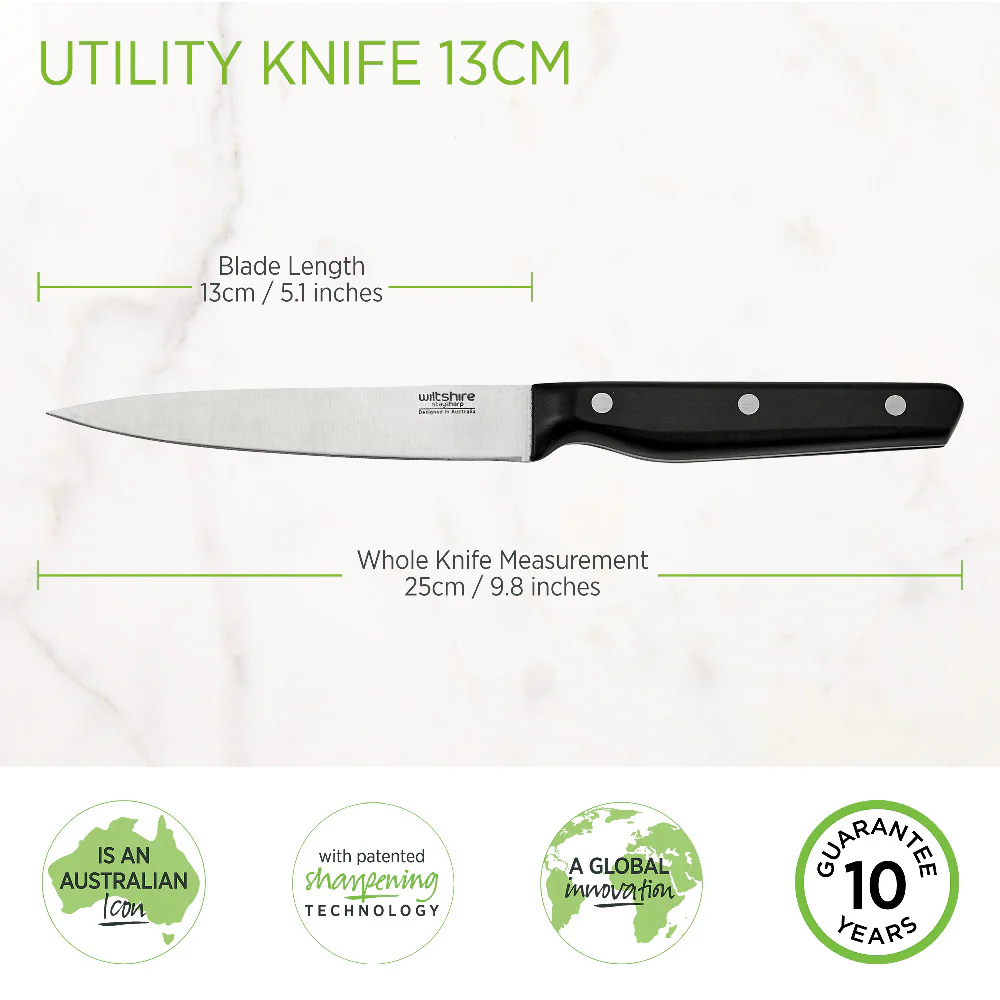 Staysharp Triple Rivet Utility Knife 13cm - Image 3