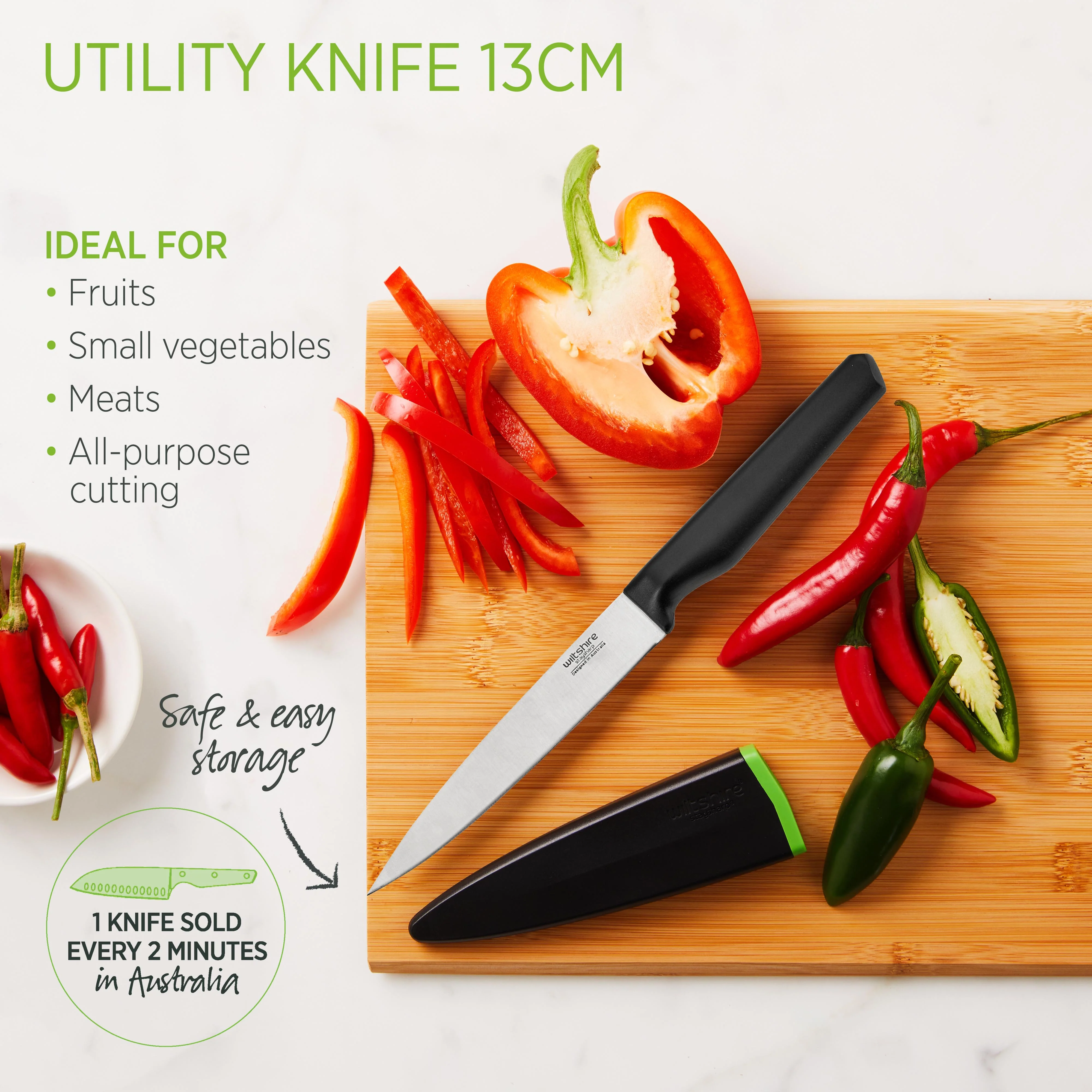 Staysharp Utility Knife 13cm - Image 5