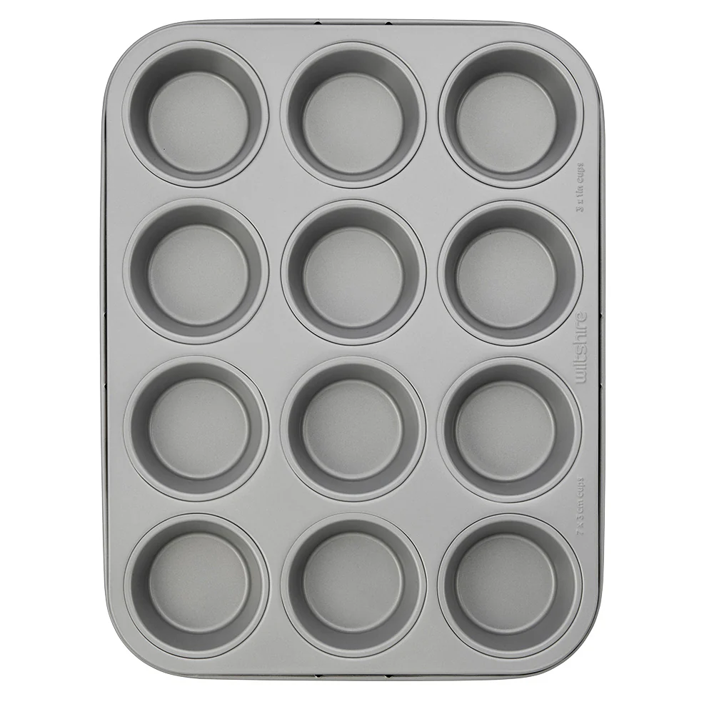 Two Tone Muffin Pan 12 Cup Purple - Image 3